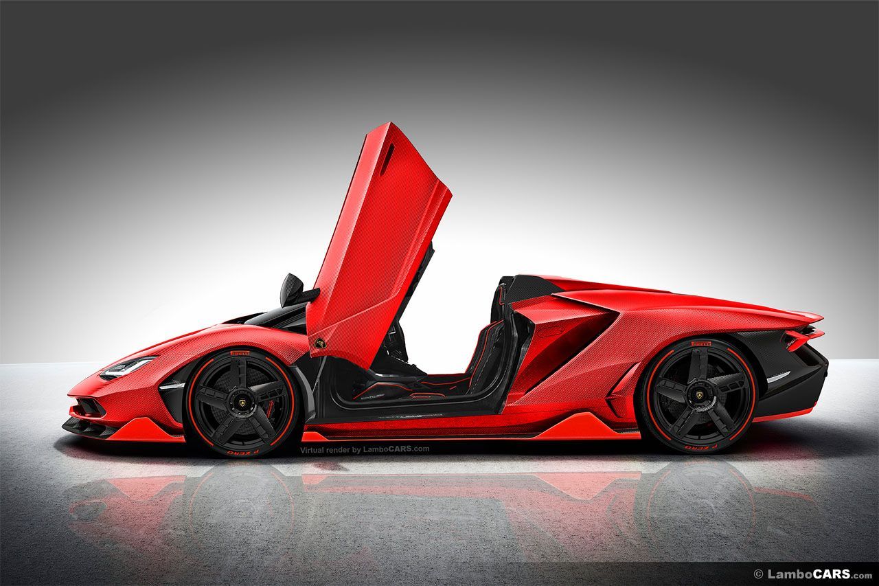 Red Lamborghini Centenario Wallpapers