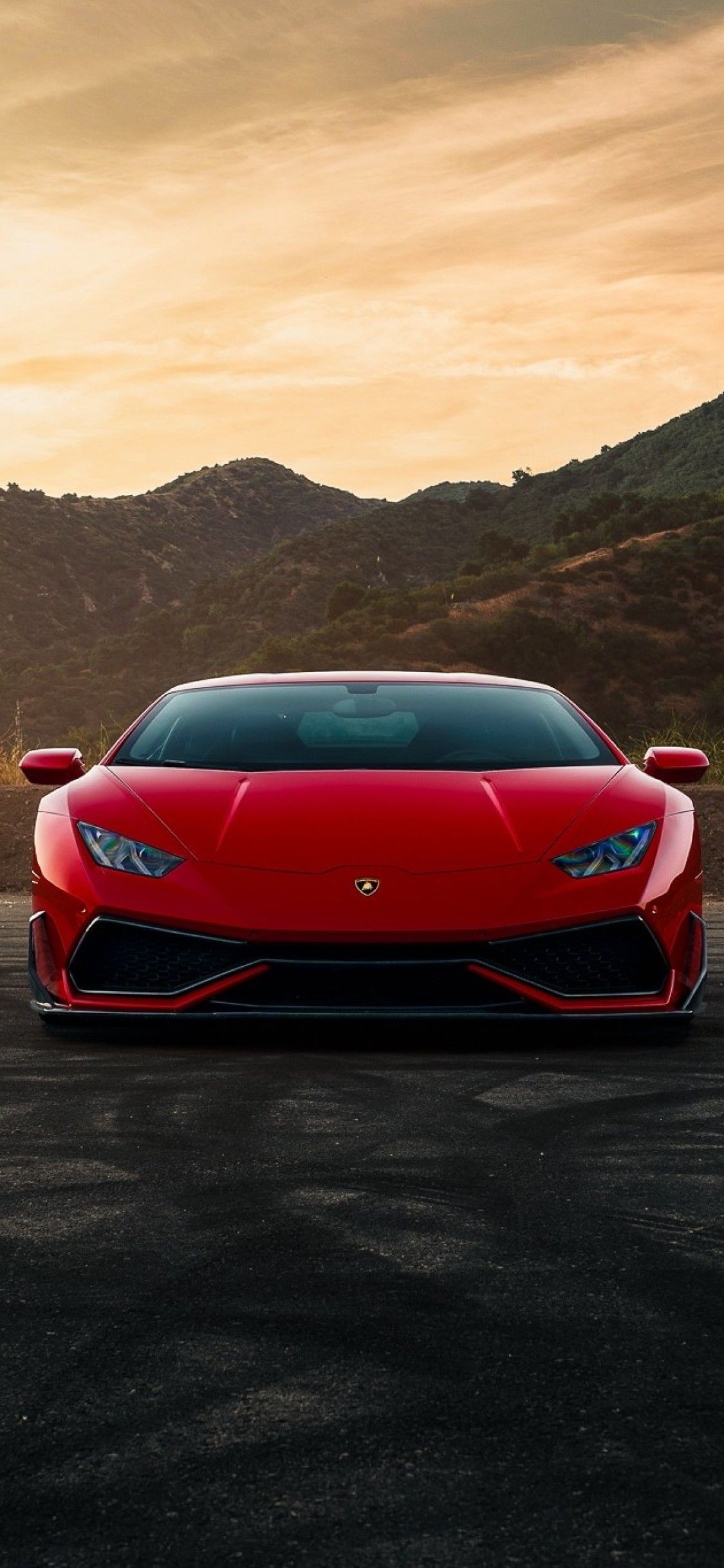 Red Lamborghini Iphone Wallpapers