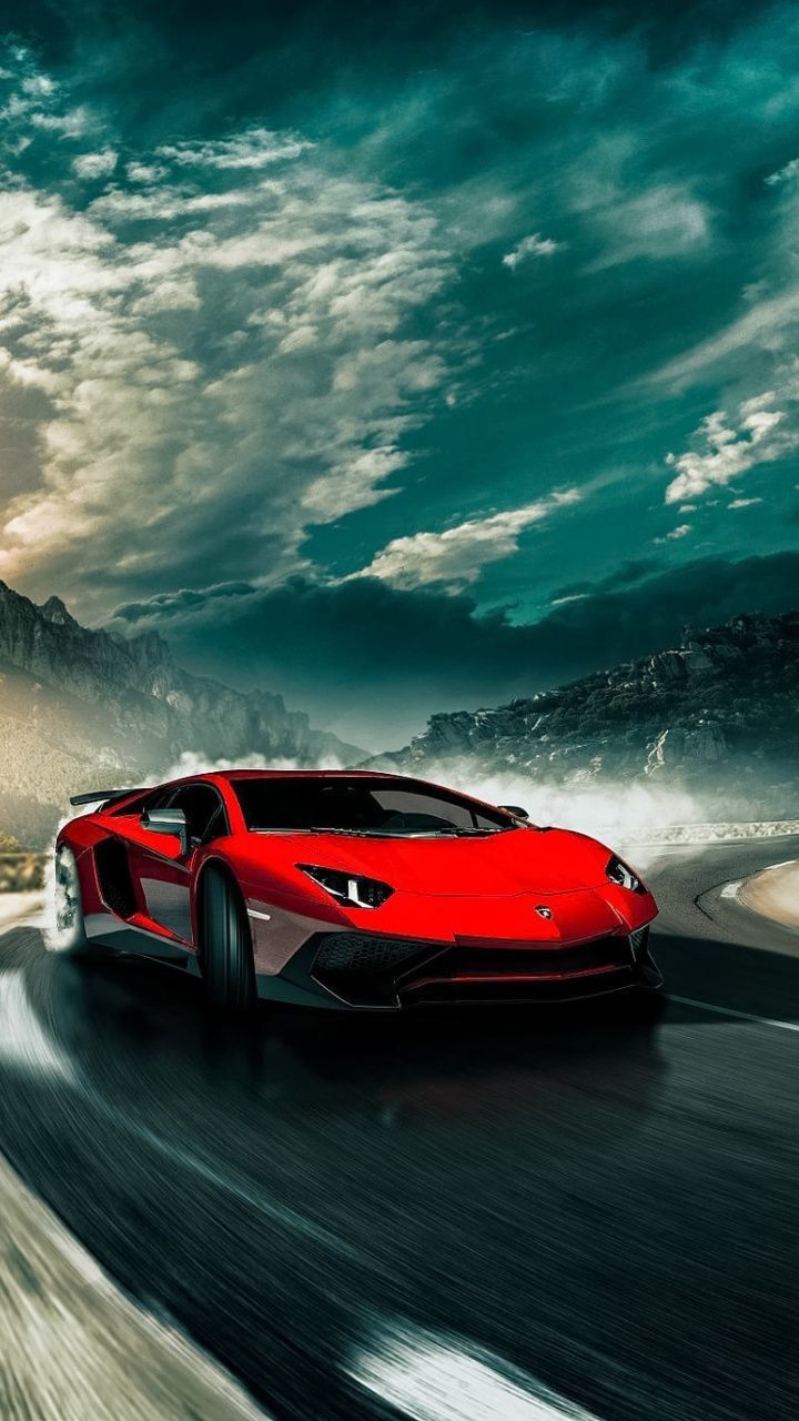 Red Lamborghini Iphone Wallpapers