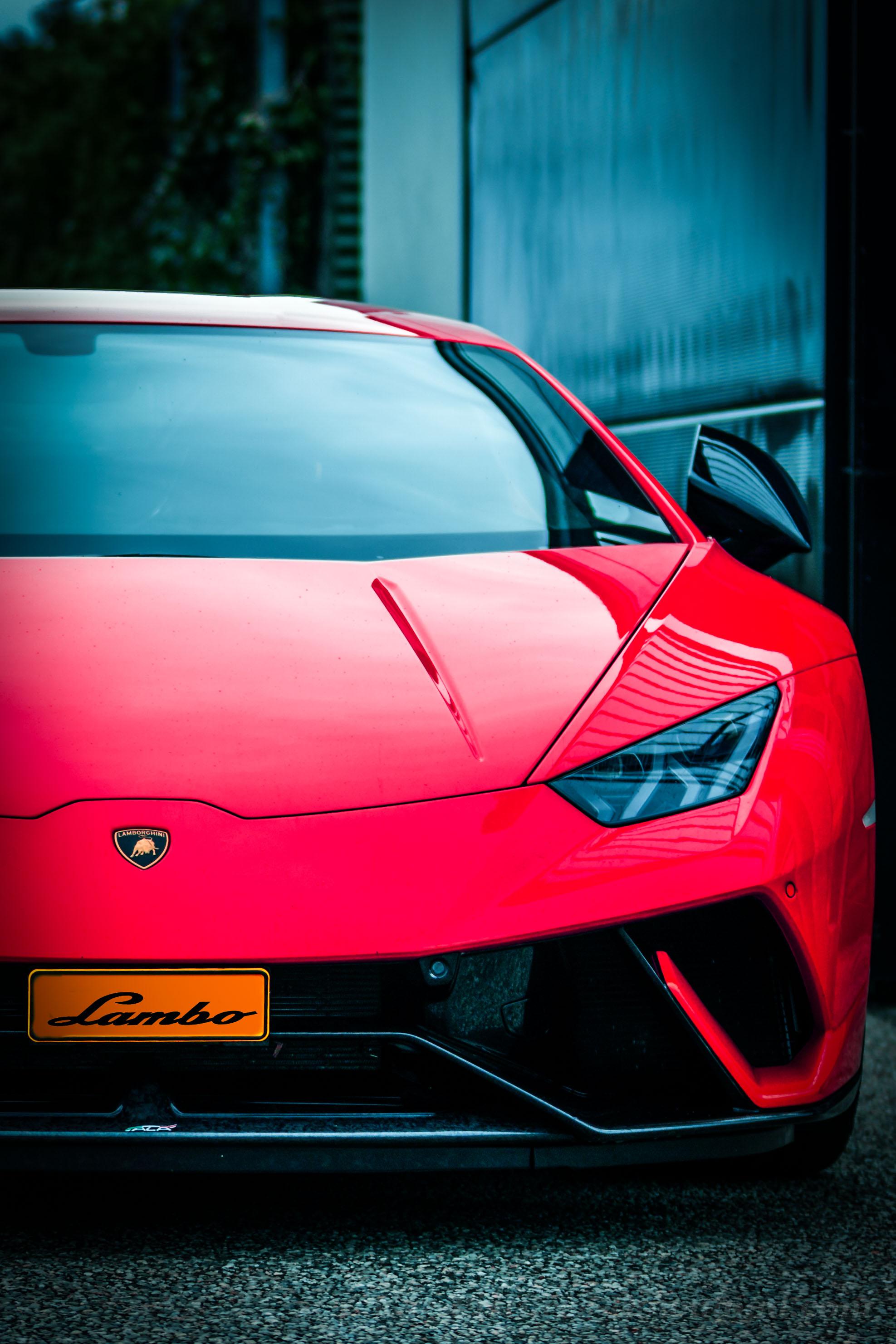 Red Lamborghini Iphone Wallpapers