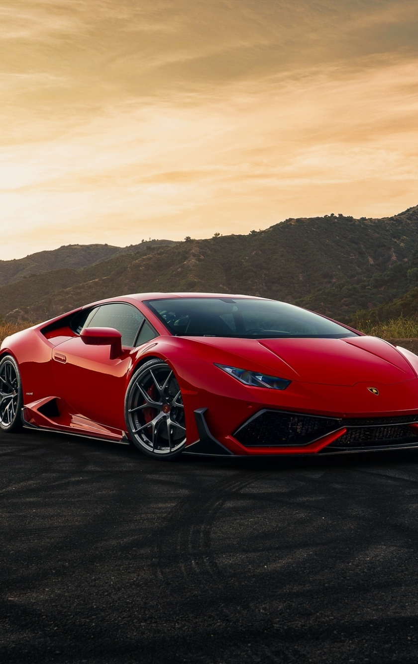 Red Lamborghini Iphone Wallpapers