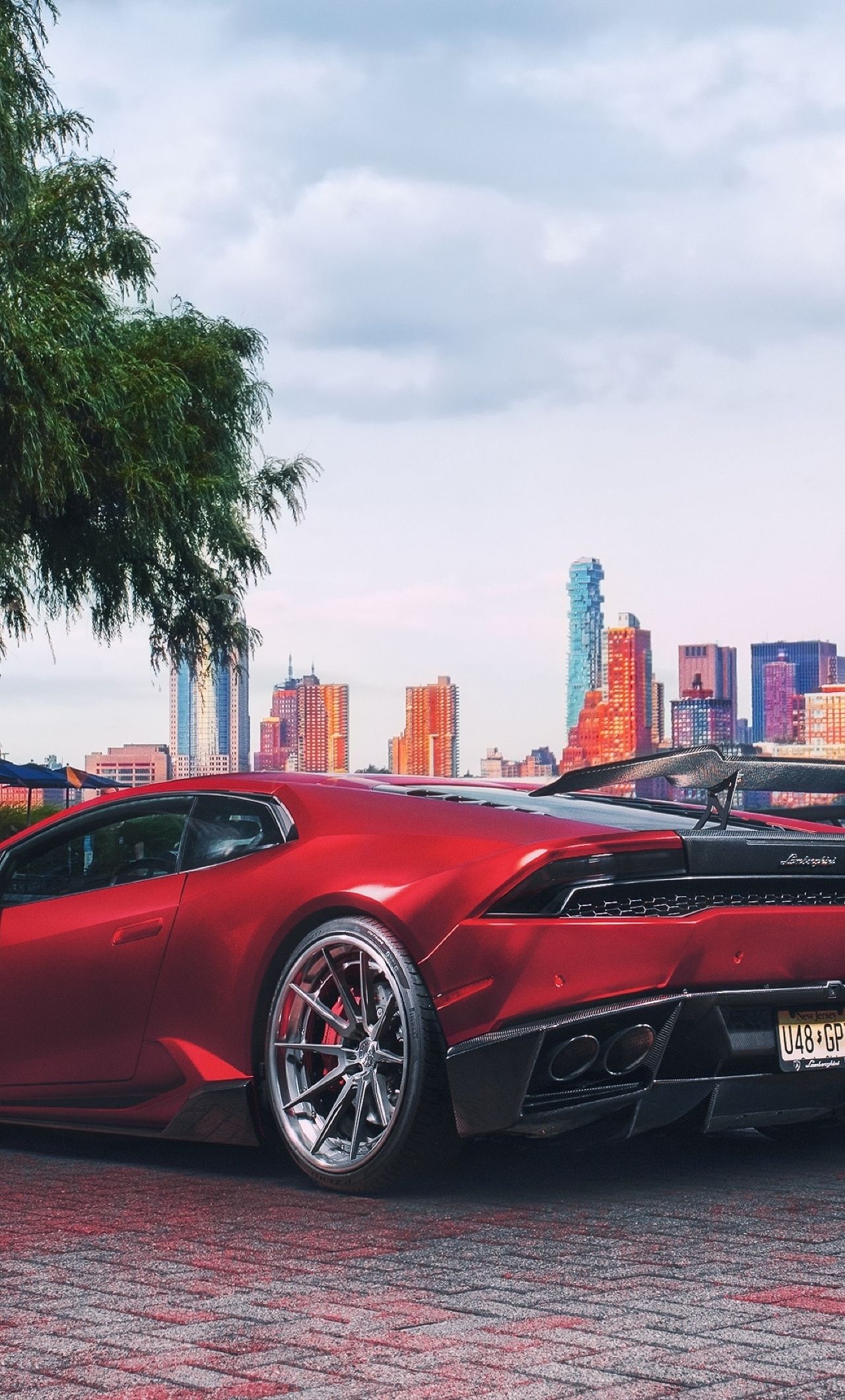 Red Lamborghini Iphone Wallpapers