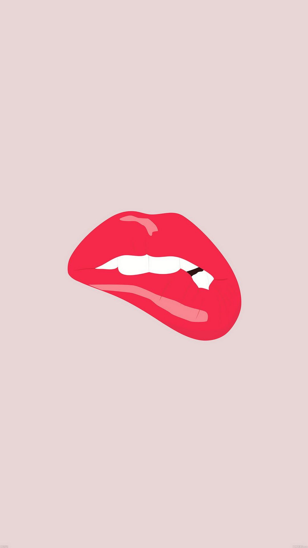 Red Lips Iphone Wallpapers