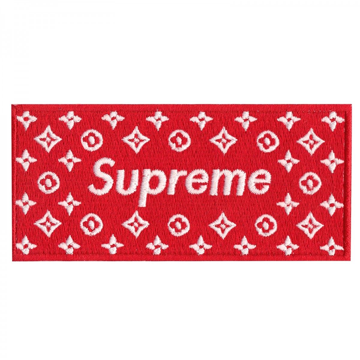 Red Louis Vuitton Supreme Wallpapers