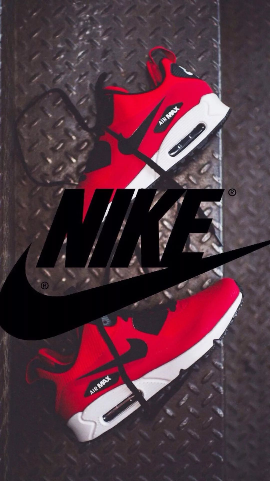 Red Nike Iphone Wallpapers