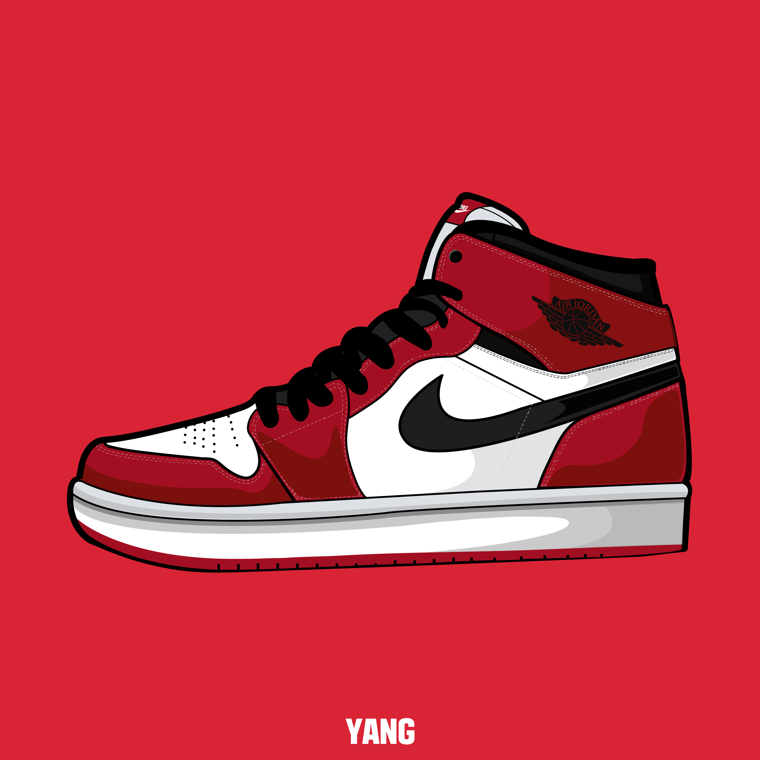 Red Nikes Shoes Wallpapers