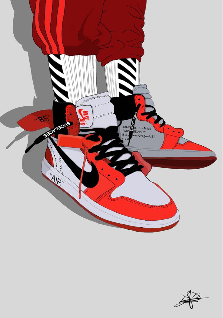 Red Nikes Shoes Wallpapers