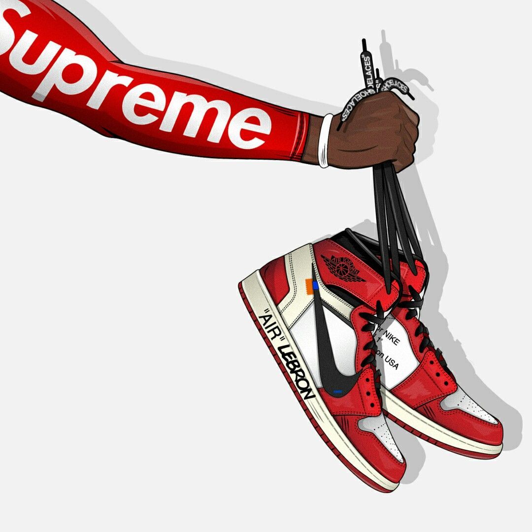 Red Nikes Shoes Wallpapers