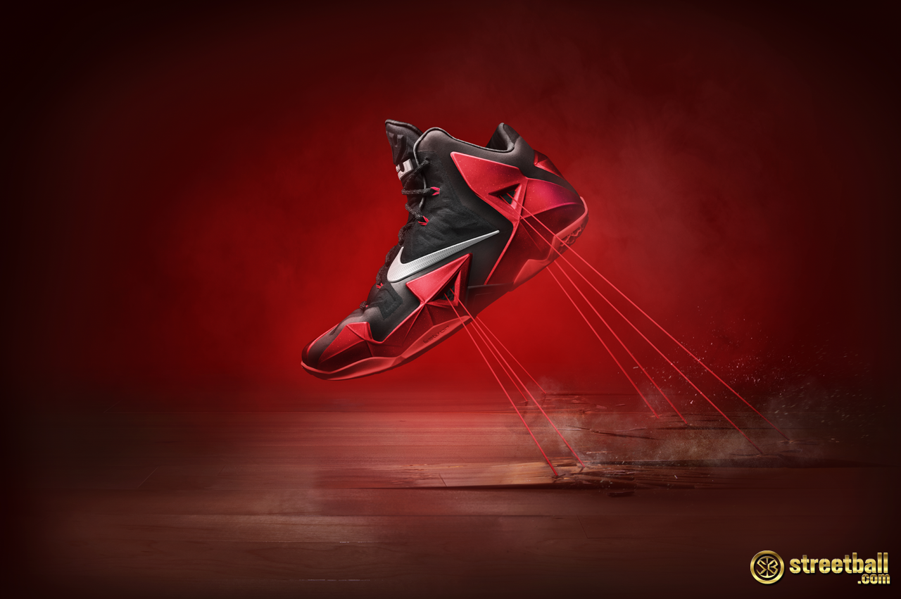 Red Nikes Shoes Wallpapers