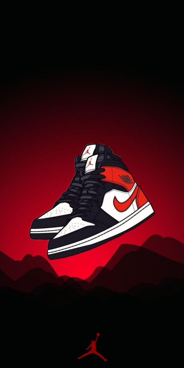 Red Nikes Shoes Wallpapers