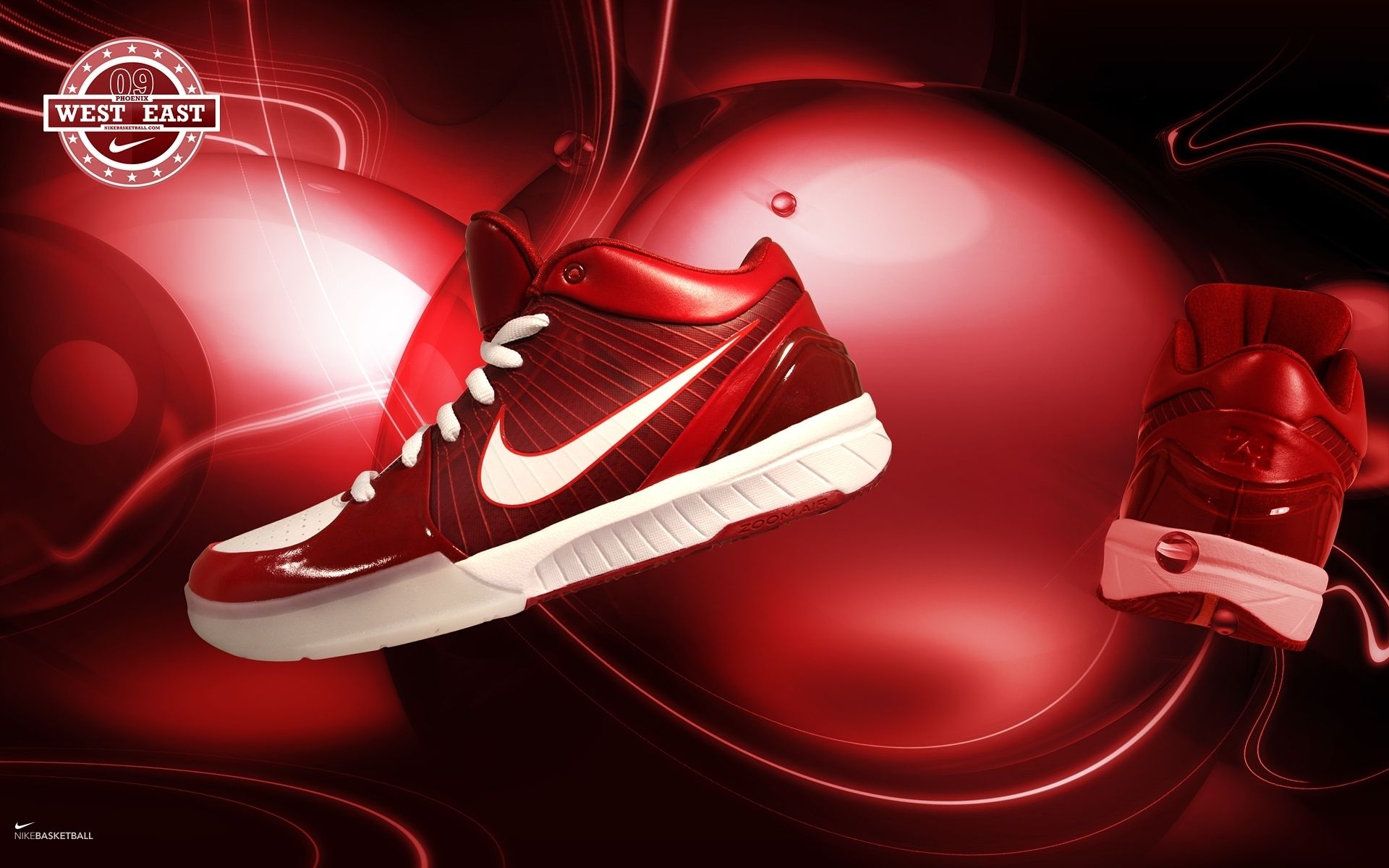 Red Nikes Shoes Wallpapers