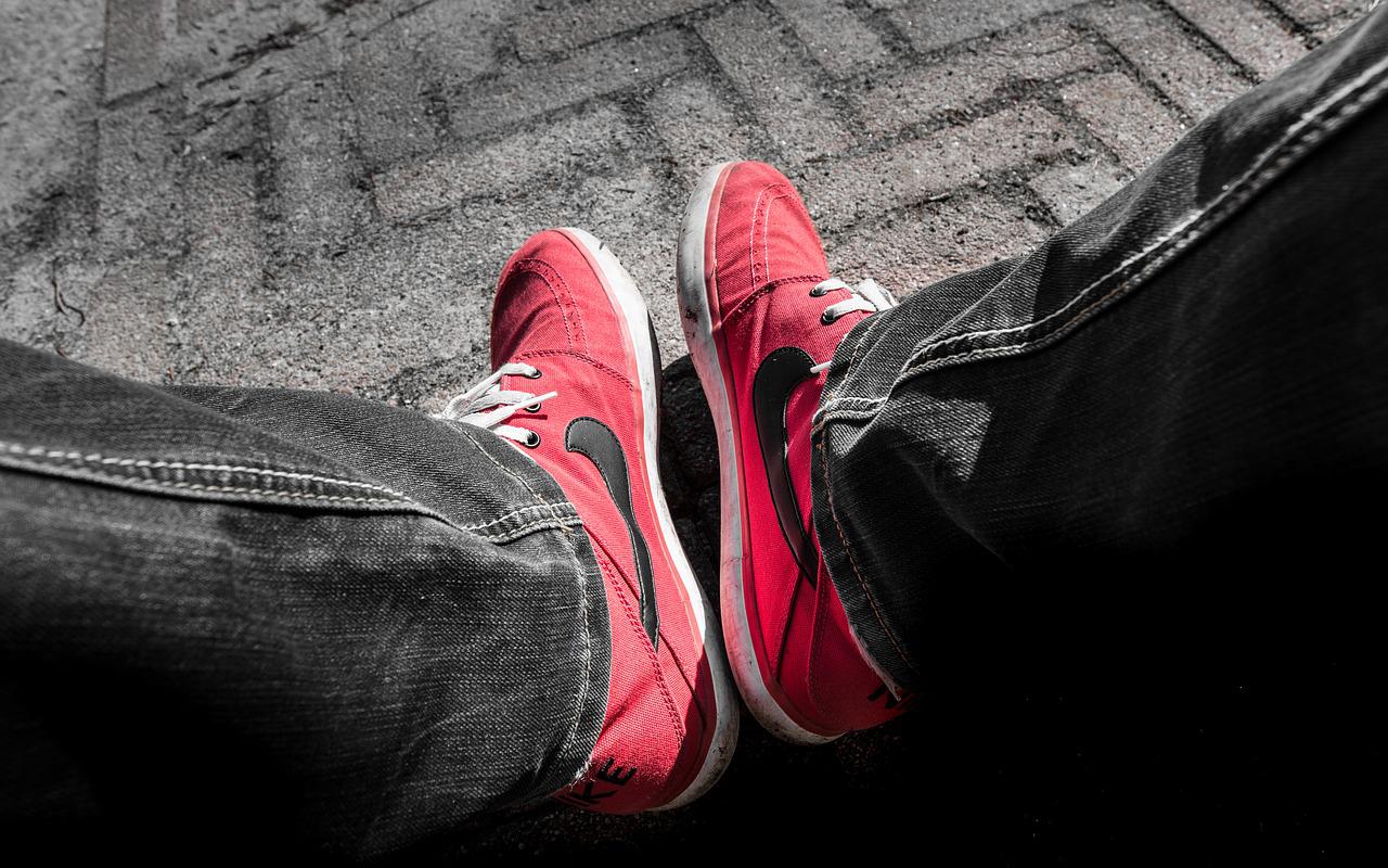 Red Nikes Shoes Wallpapers