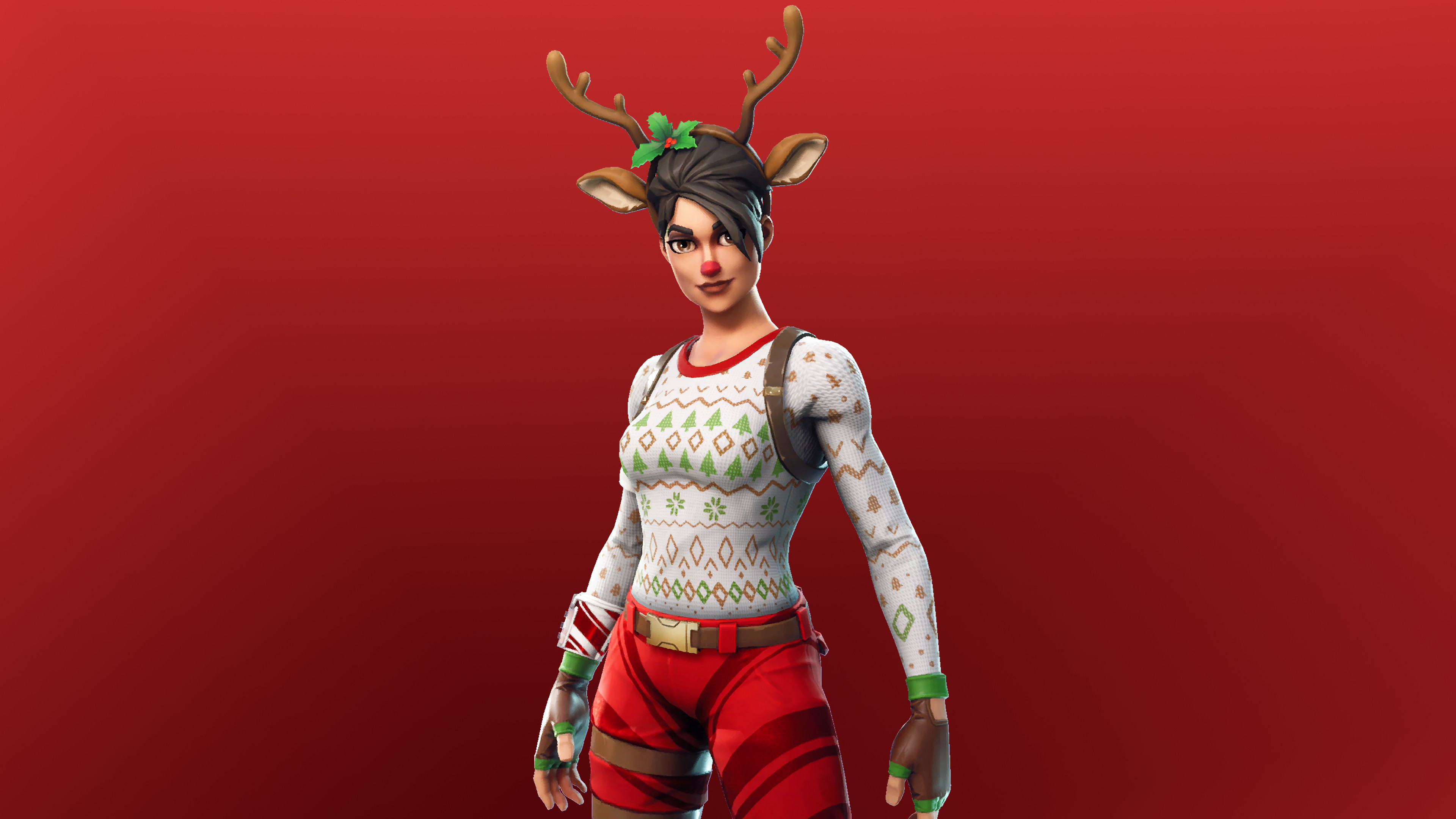 Red Nose Raider Fortnite Wallpapers