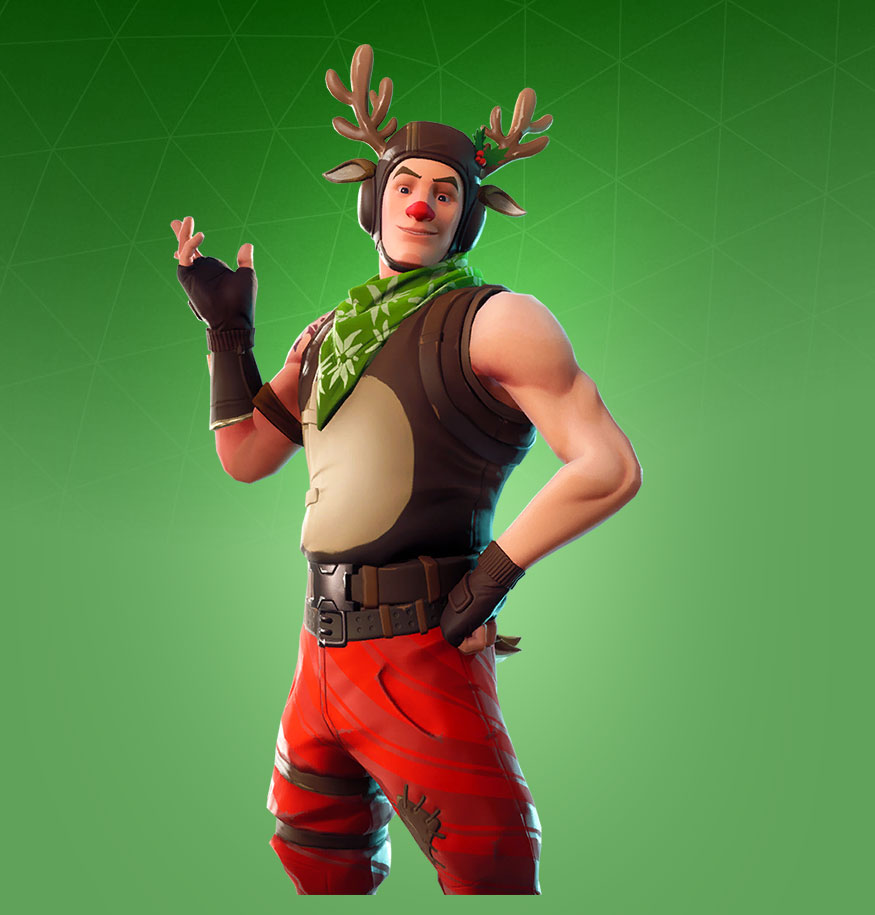Red Nose Raider Fortnite Wallpapers
