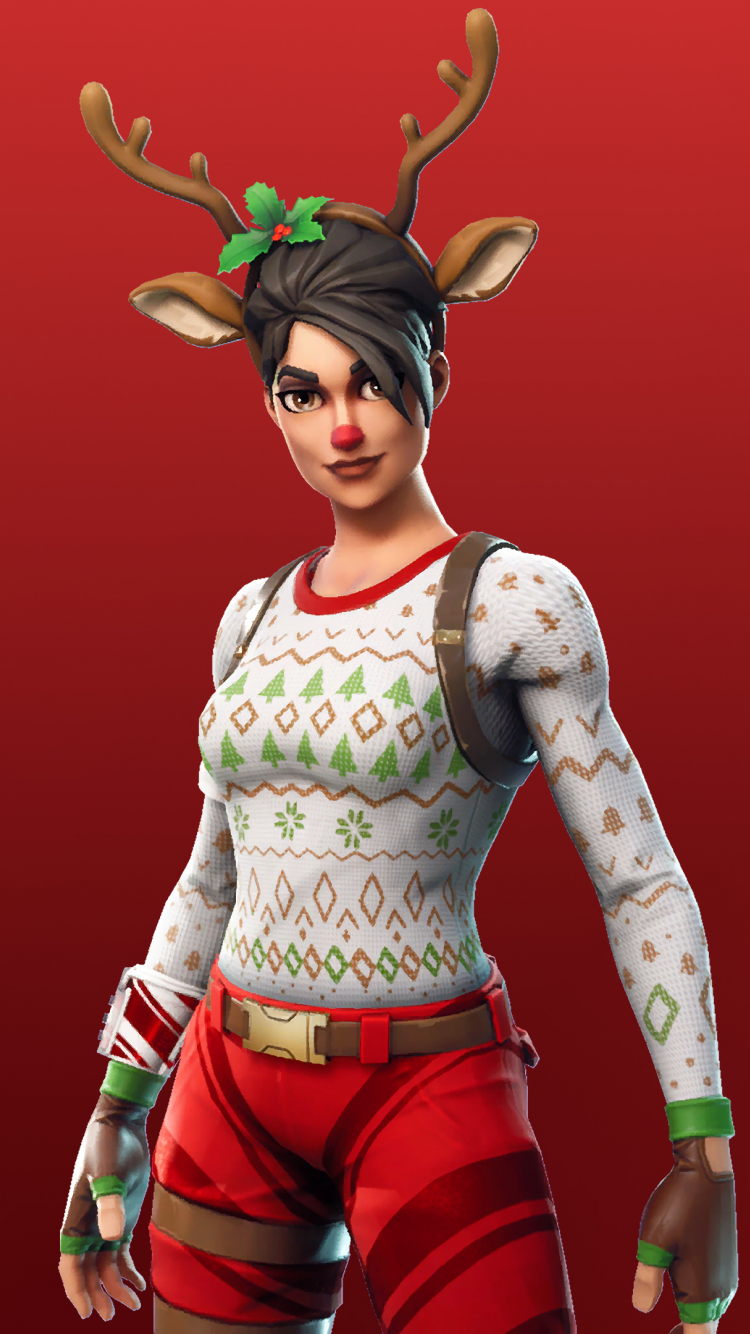 Red Nose Raider Fortnite Wallpapers