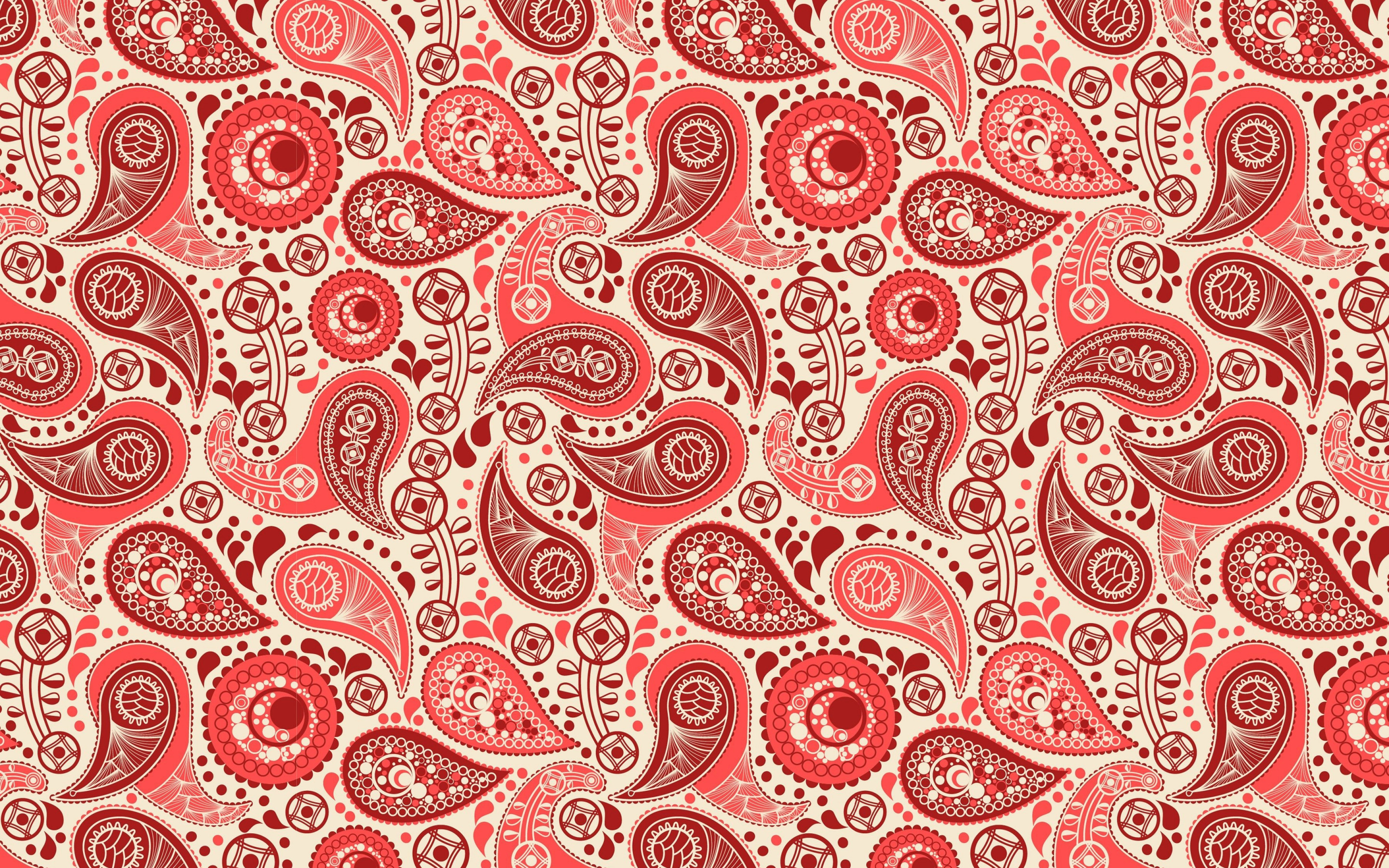 Red Paisley Wallpapers