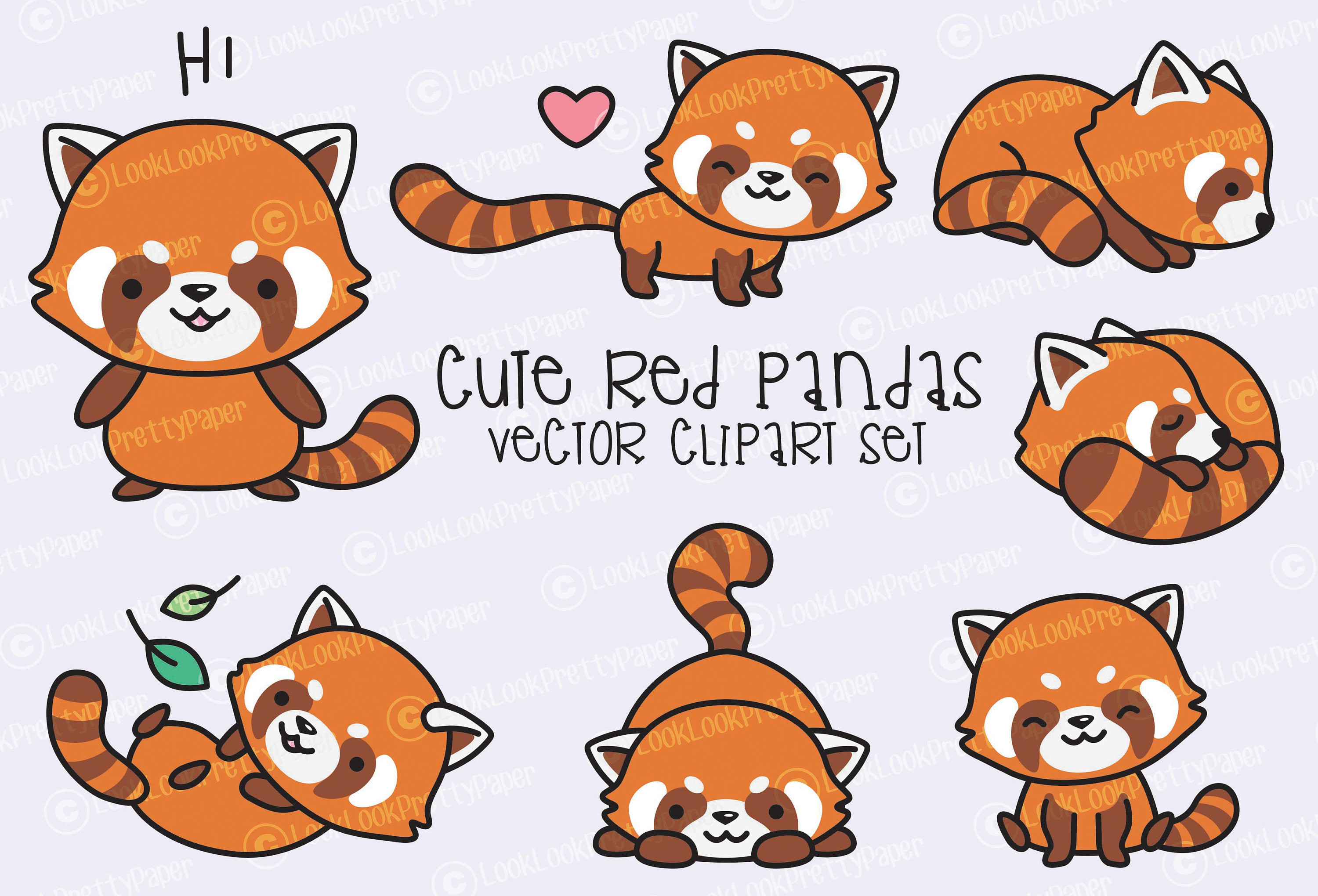 Red Panda Kawaii Wallpapers