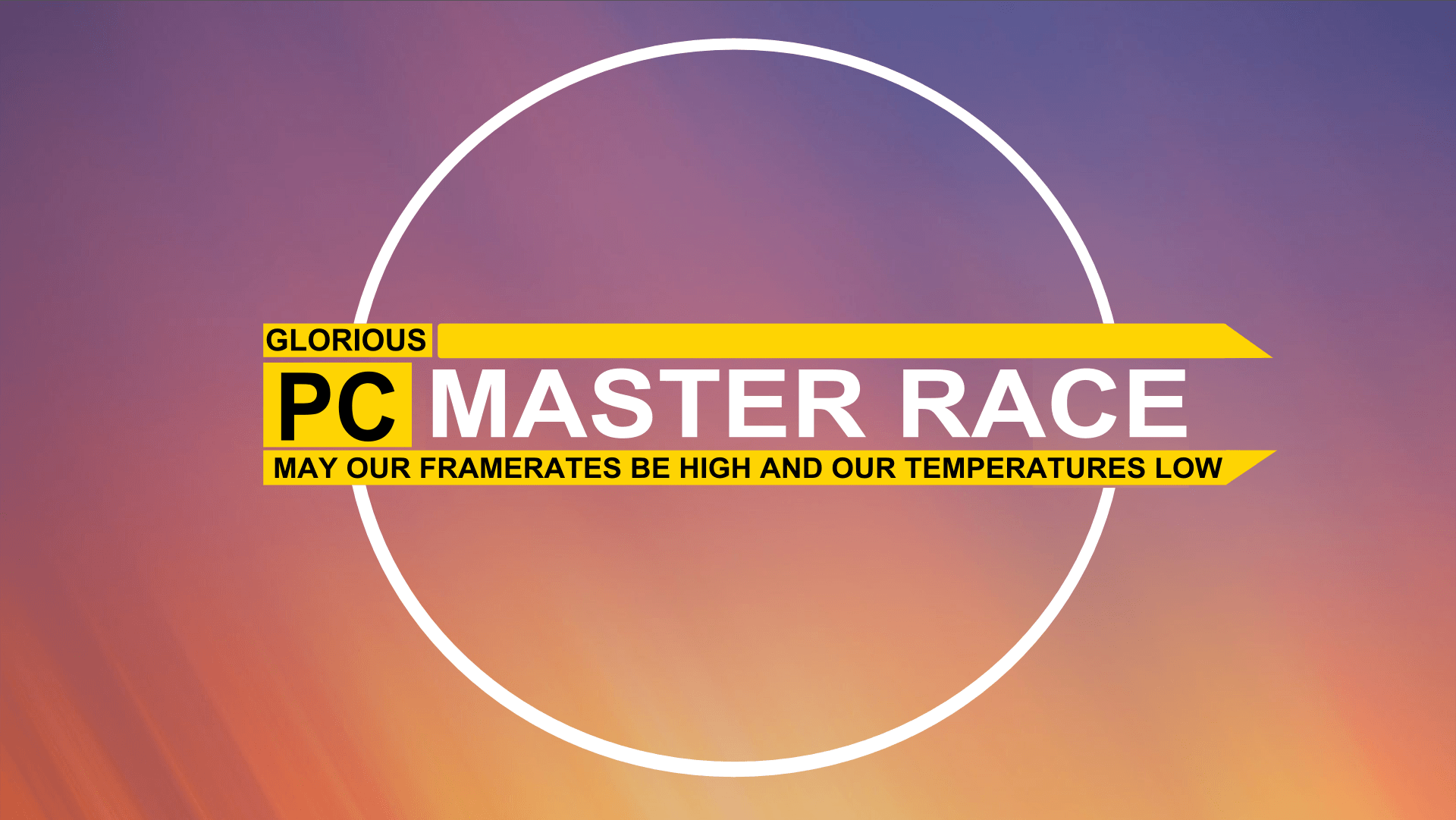 Red Pc Gaming Master Race Wallpapers