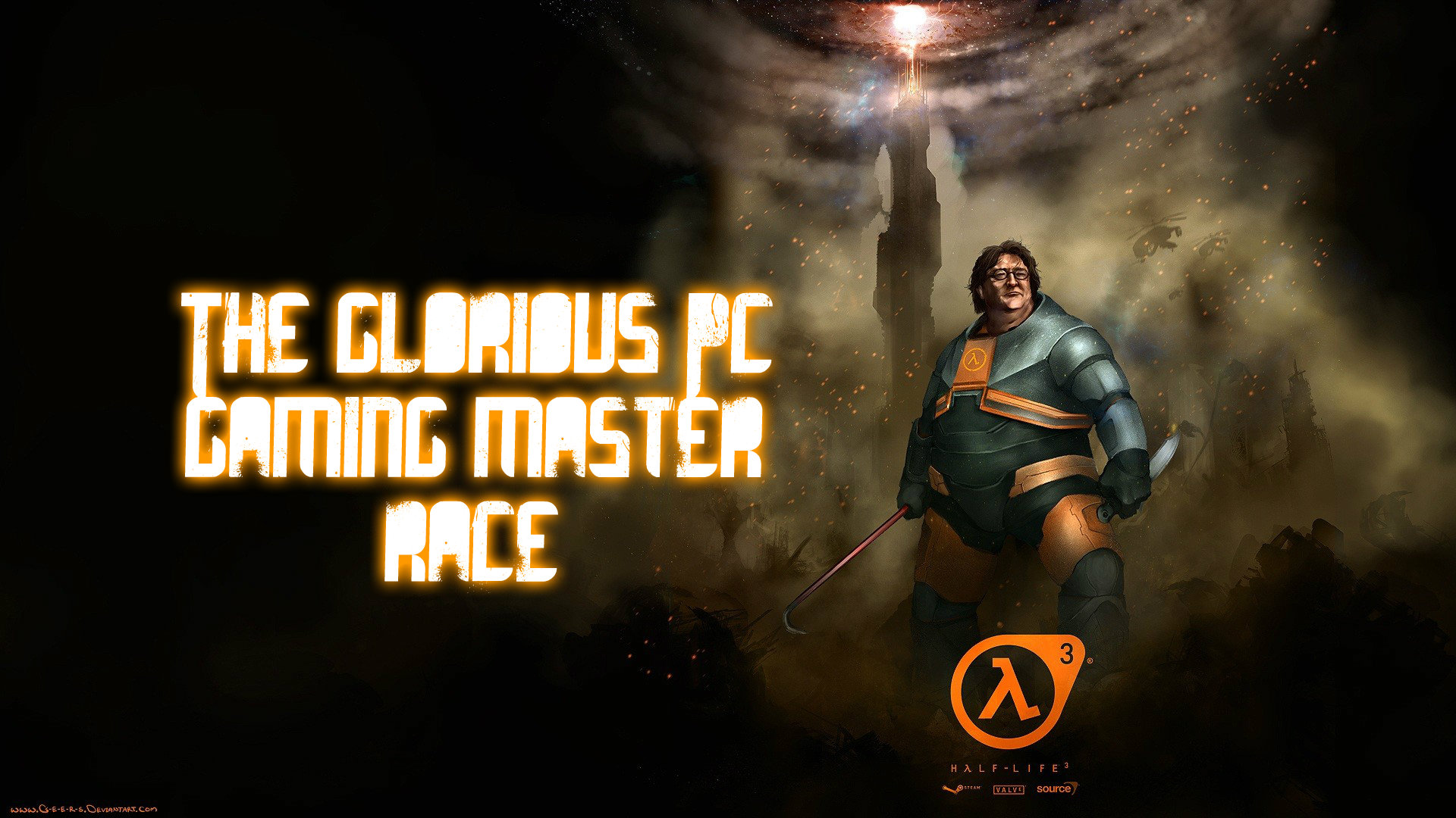 Red Pc Gaming Master Race Wallpapers