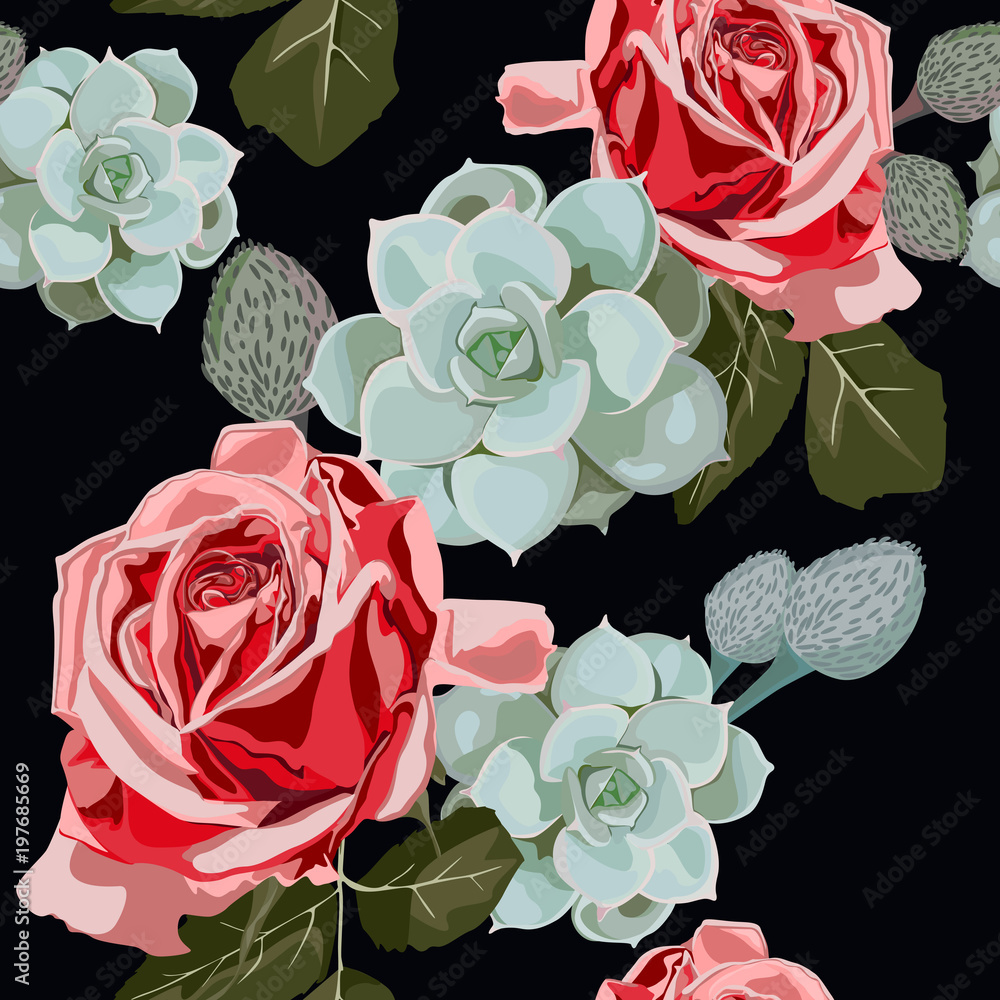 Red Rose Vintage Wallpapers