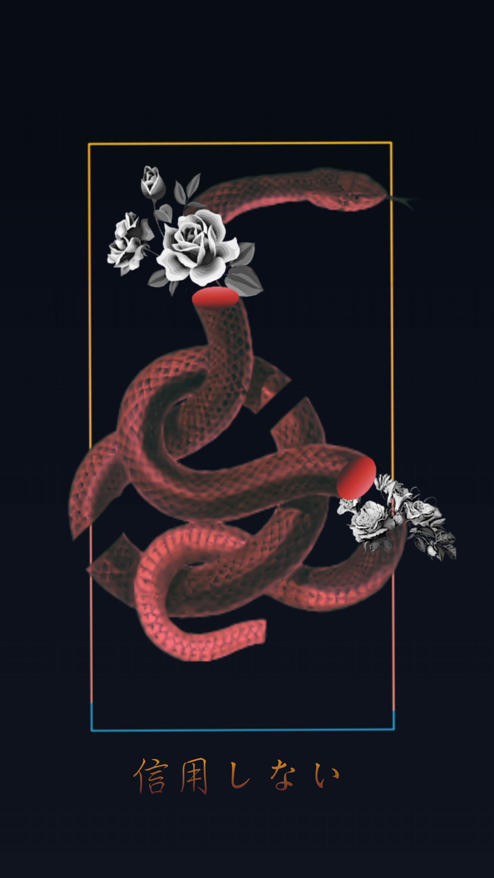 Red Snake Aesthetics Wallpapers