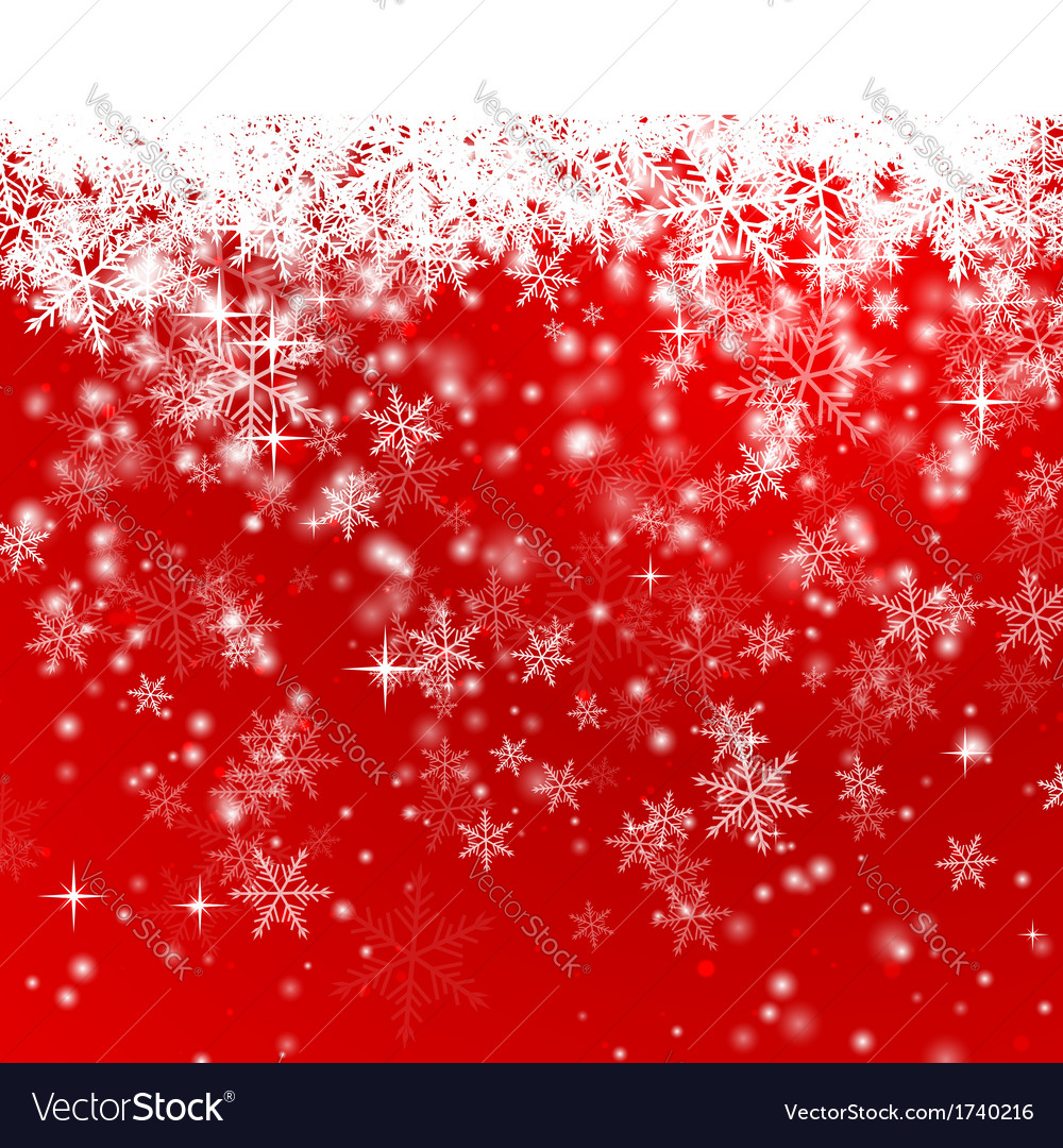 Red Snowflake Wallpapers