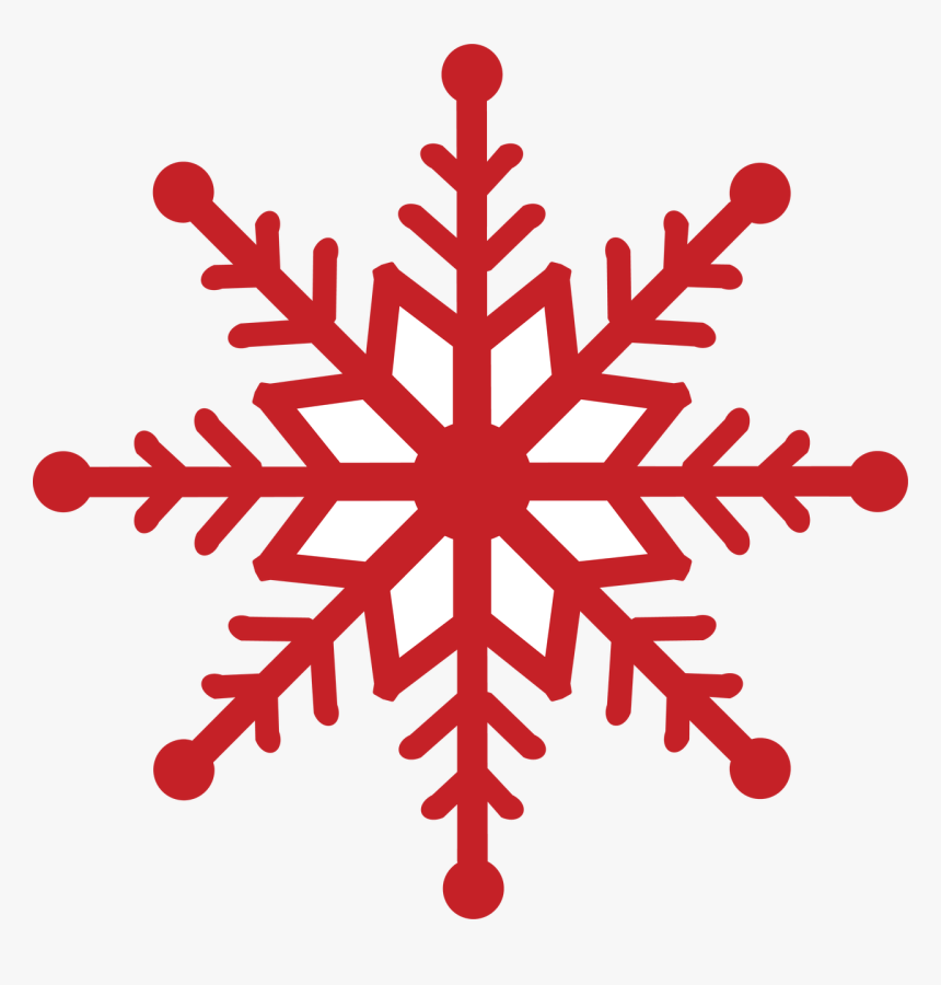 Red Snowflake Wallpapers