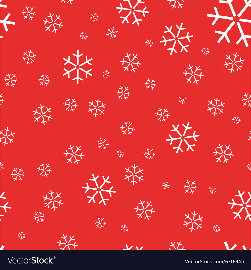 Red Snowflake Wallpapers