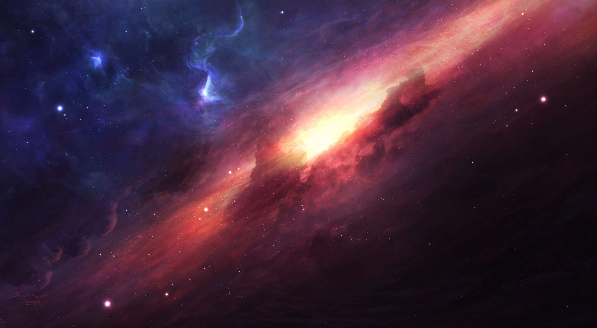 Red Space Wallpapers