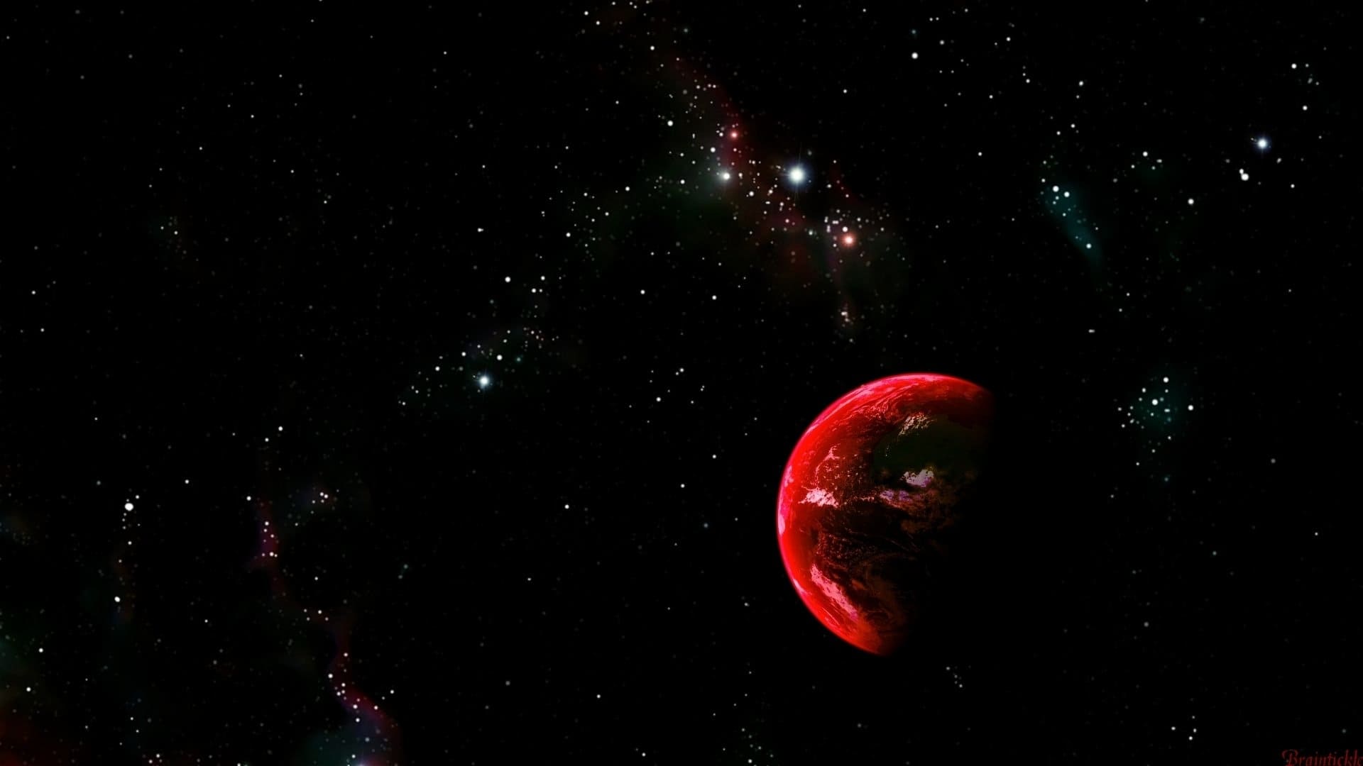 Red Space Wallpapers