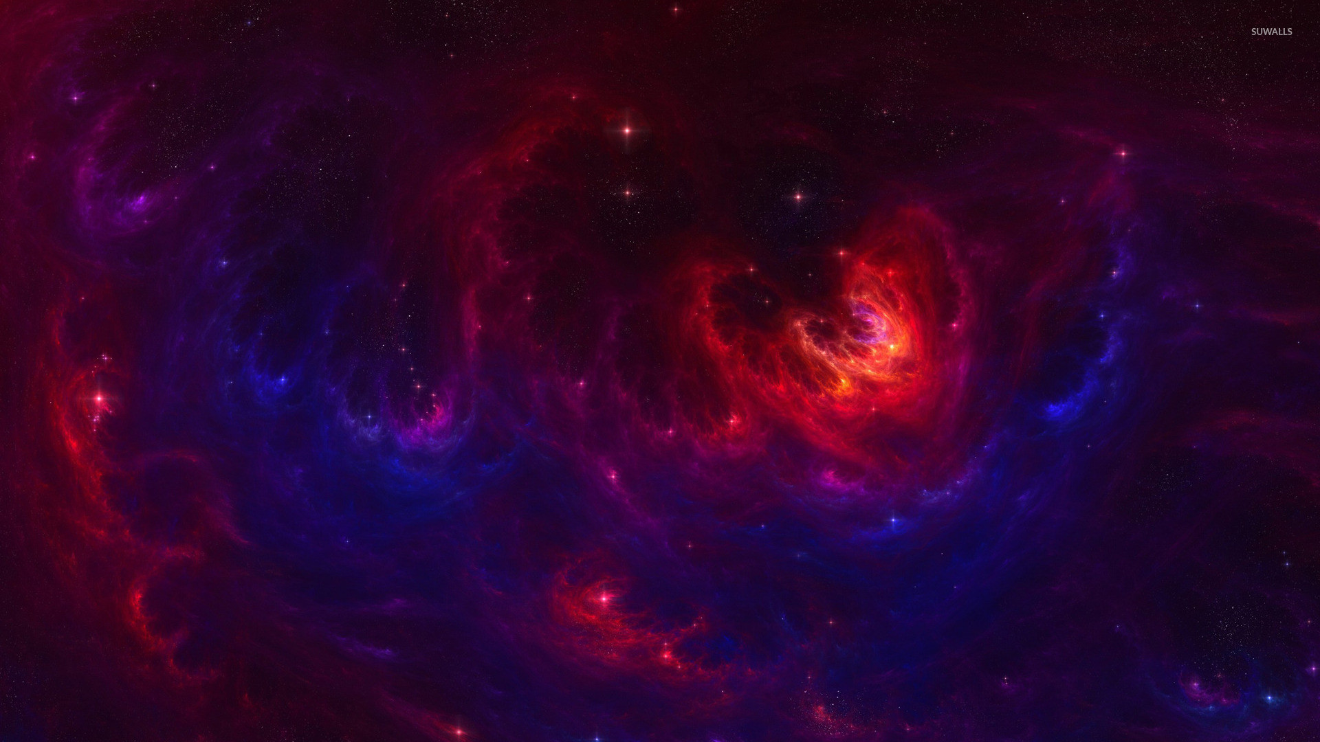 Red Space Wallpapers