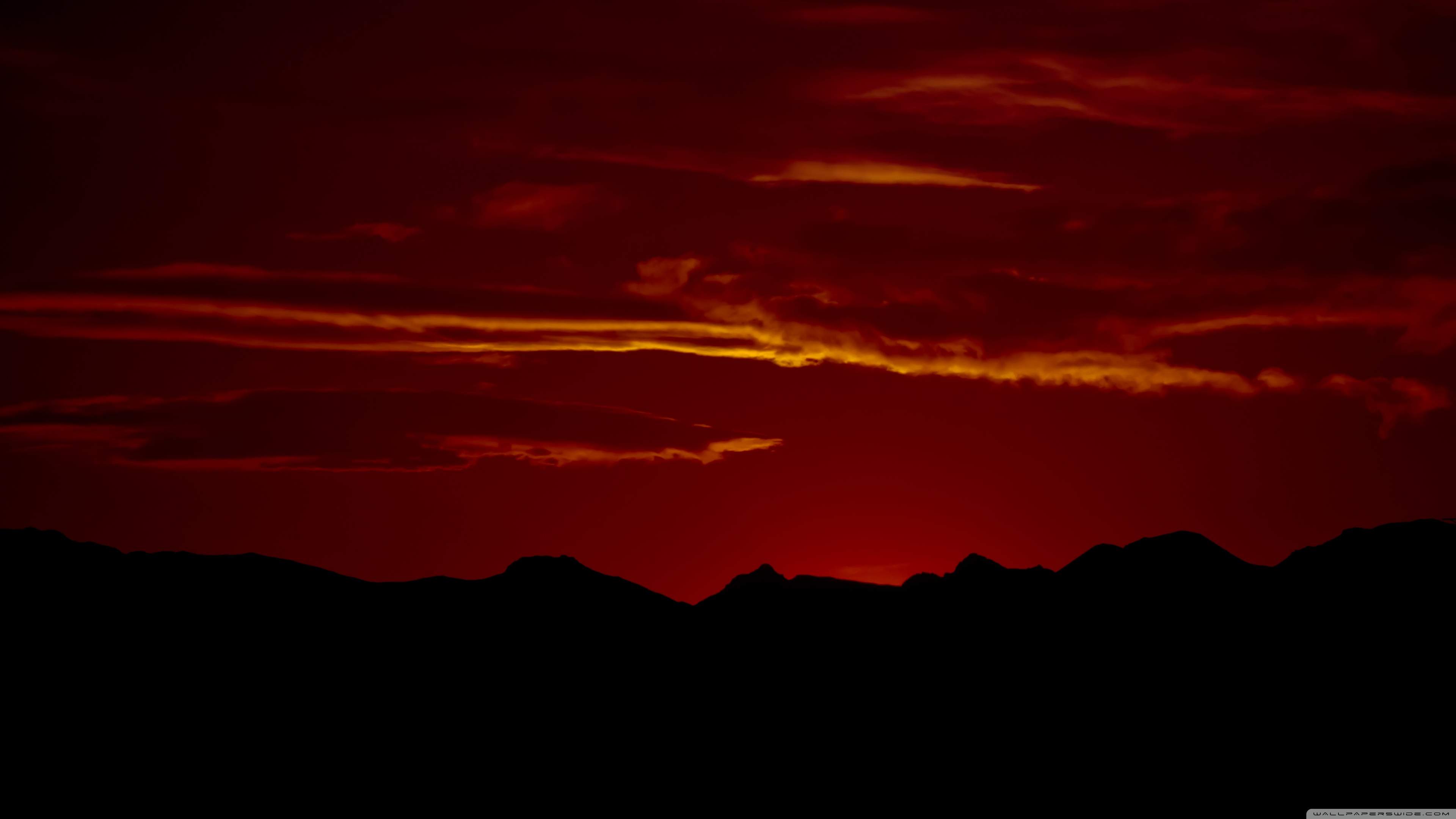 Red Sunset Wallpapers