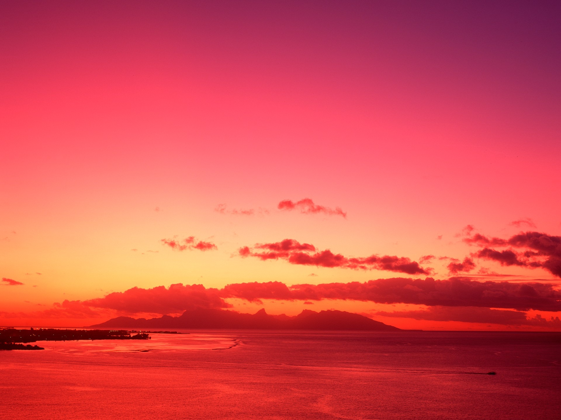 Red Sunset Wallpapers