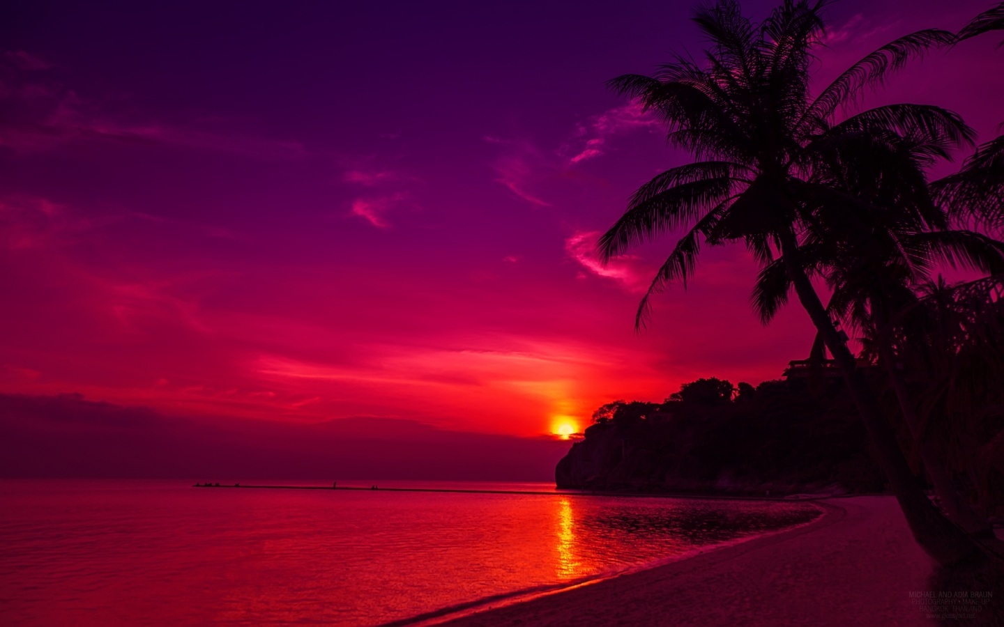 Red Sunset Wallpapers