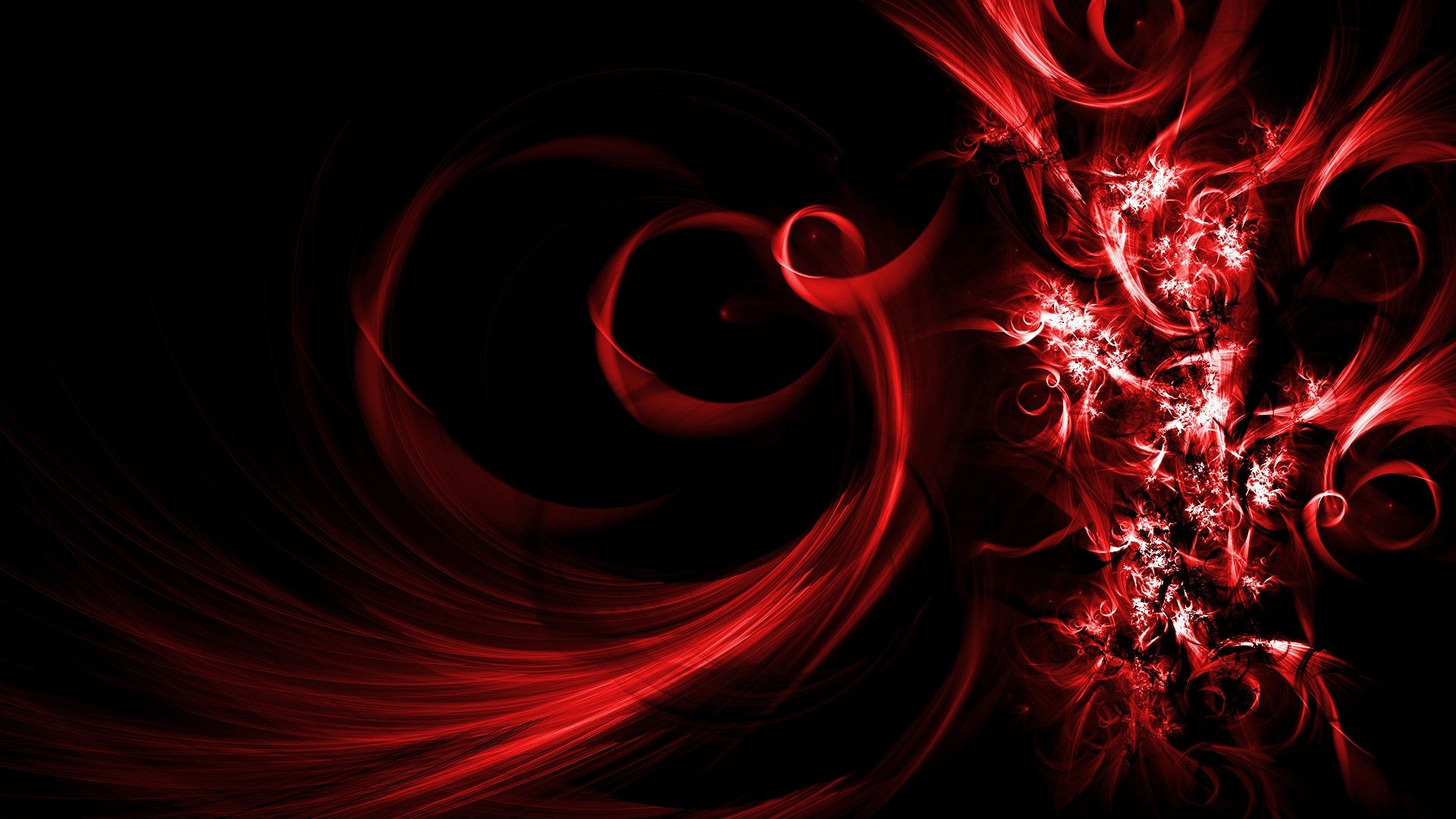 Red Swirl Wallpapers