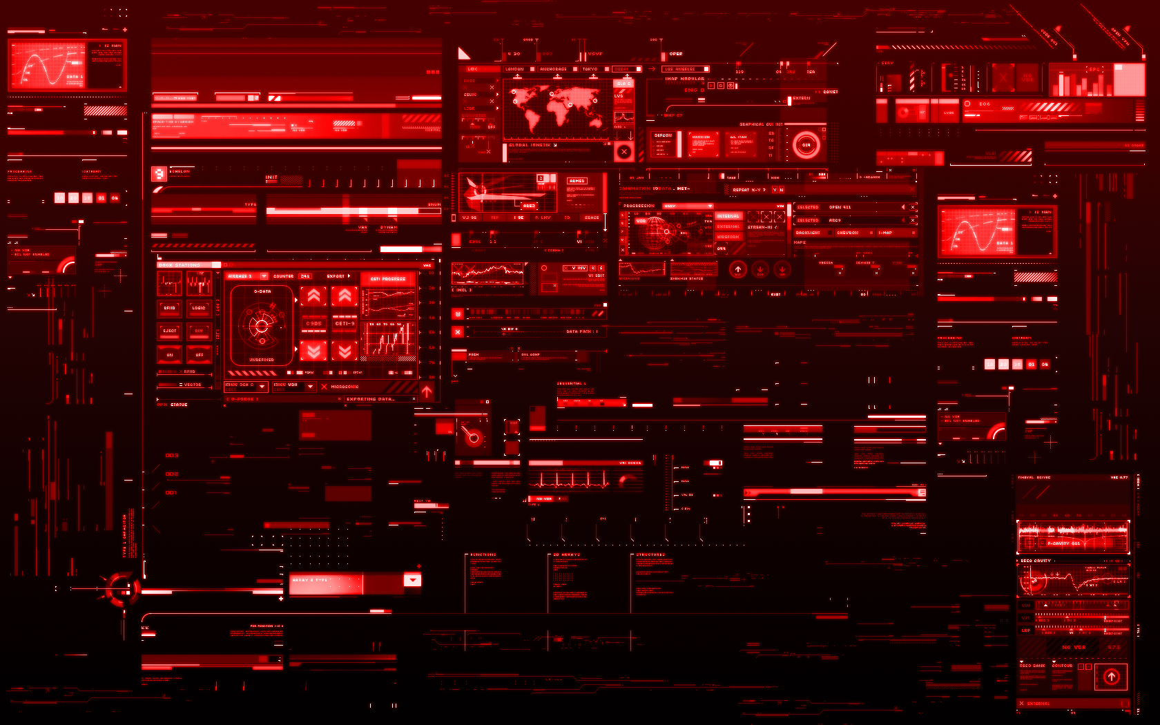 Red Technology Wallpapers