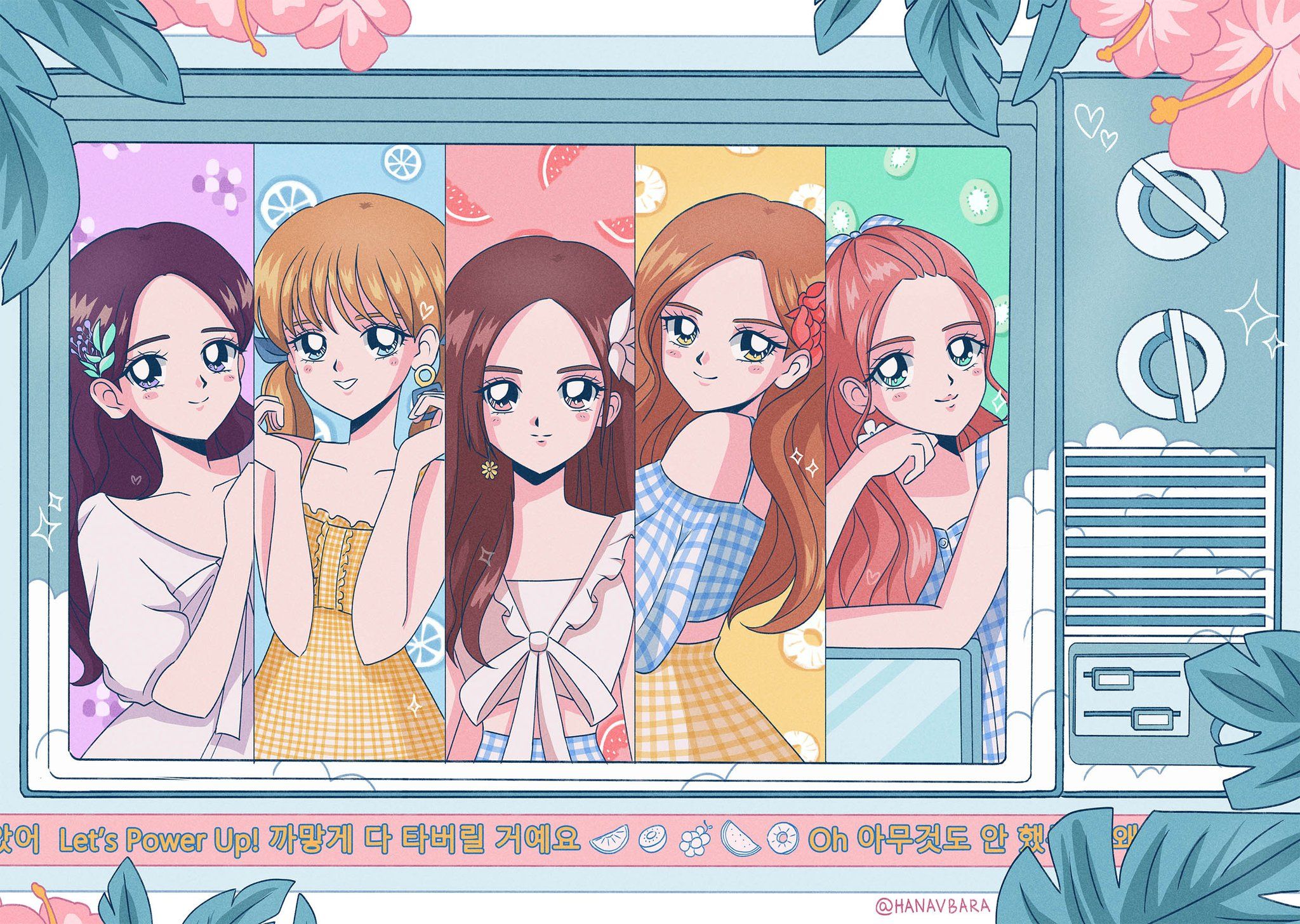 Red Velvet Anime Wallpapers