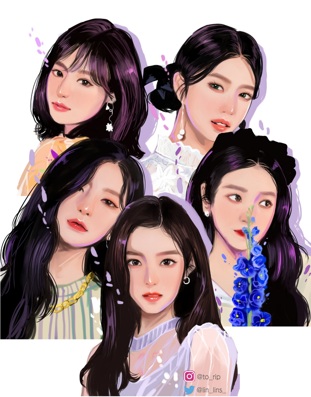 Red Velvet Anime Wallpapers