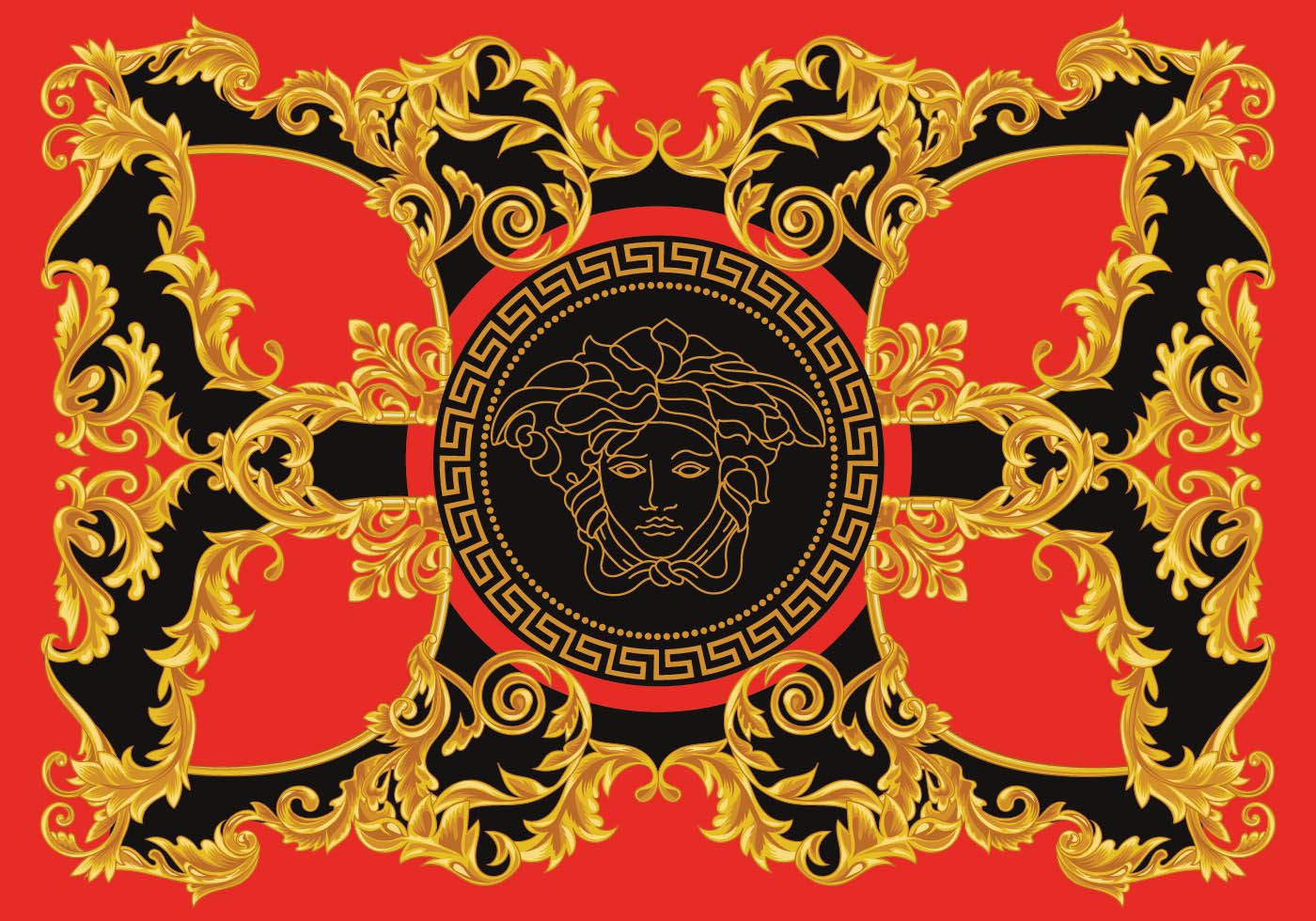 Red Versace Wallpapers