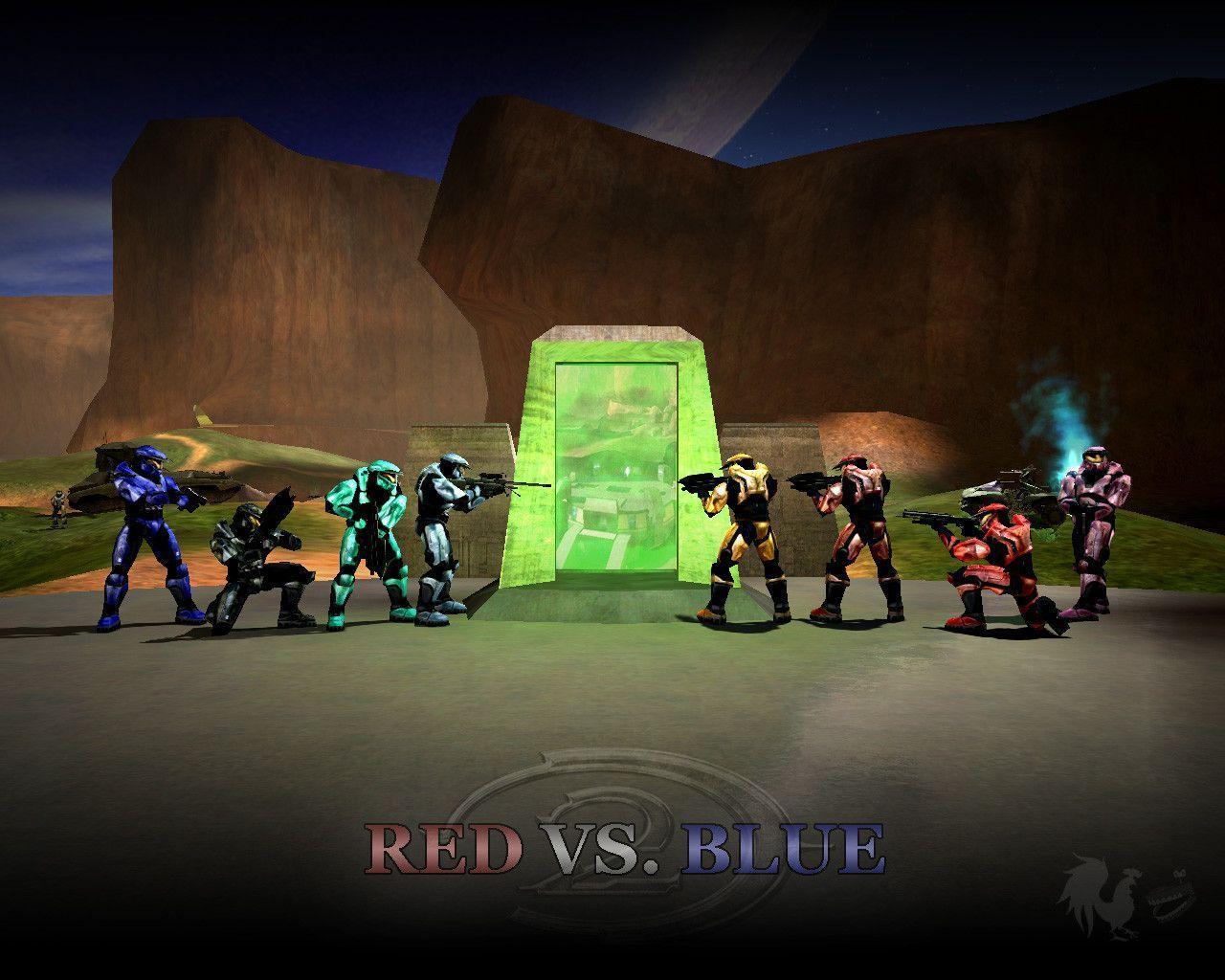 Red Vs Blue Characters Wallpapers