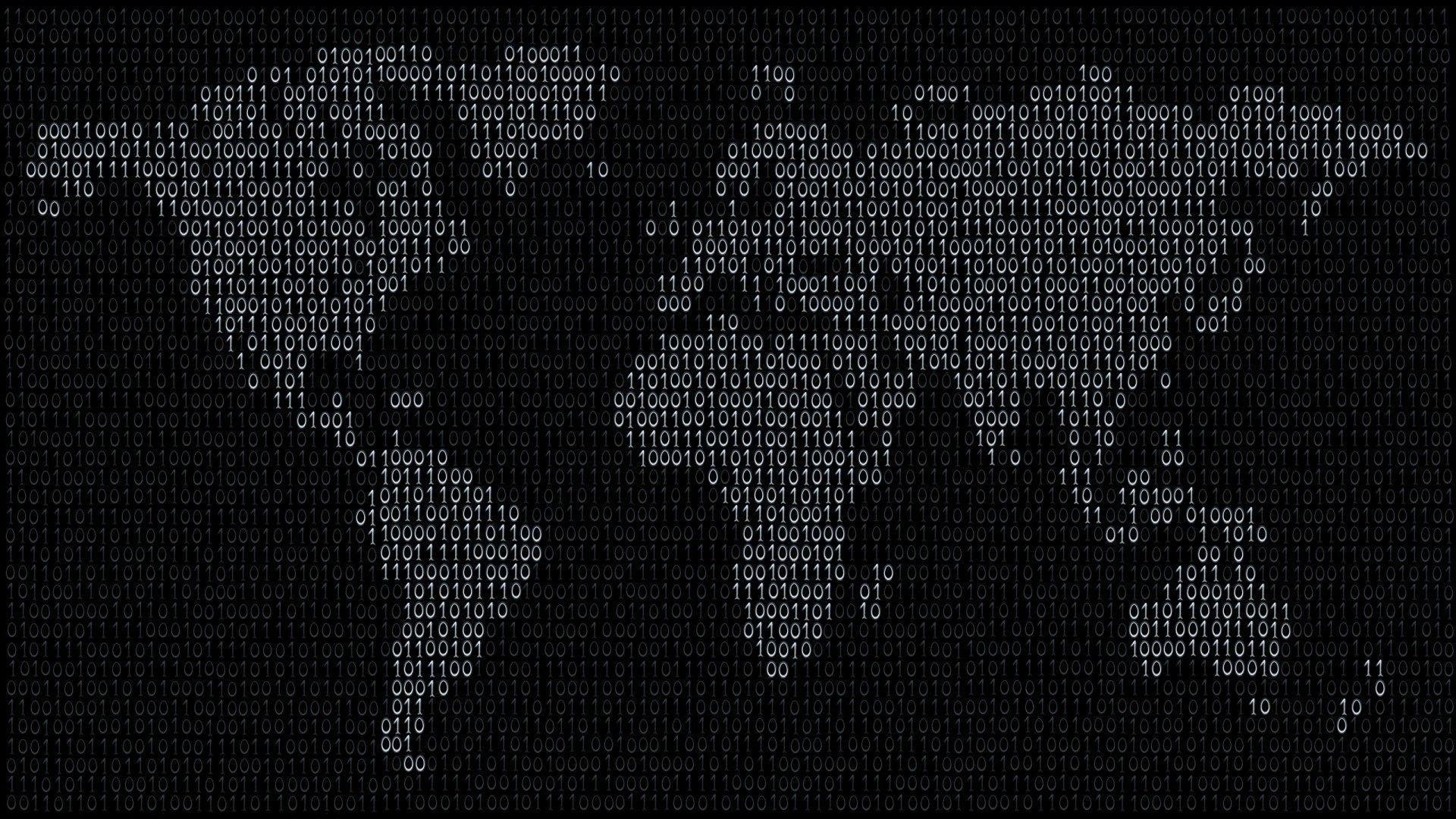 Red World Map Wallpapers