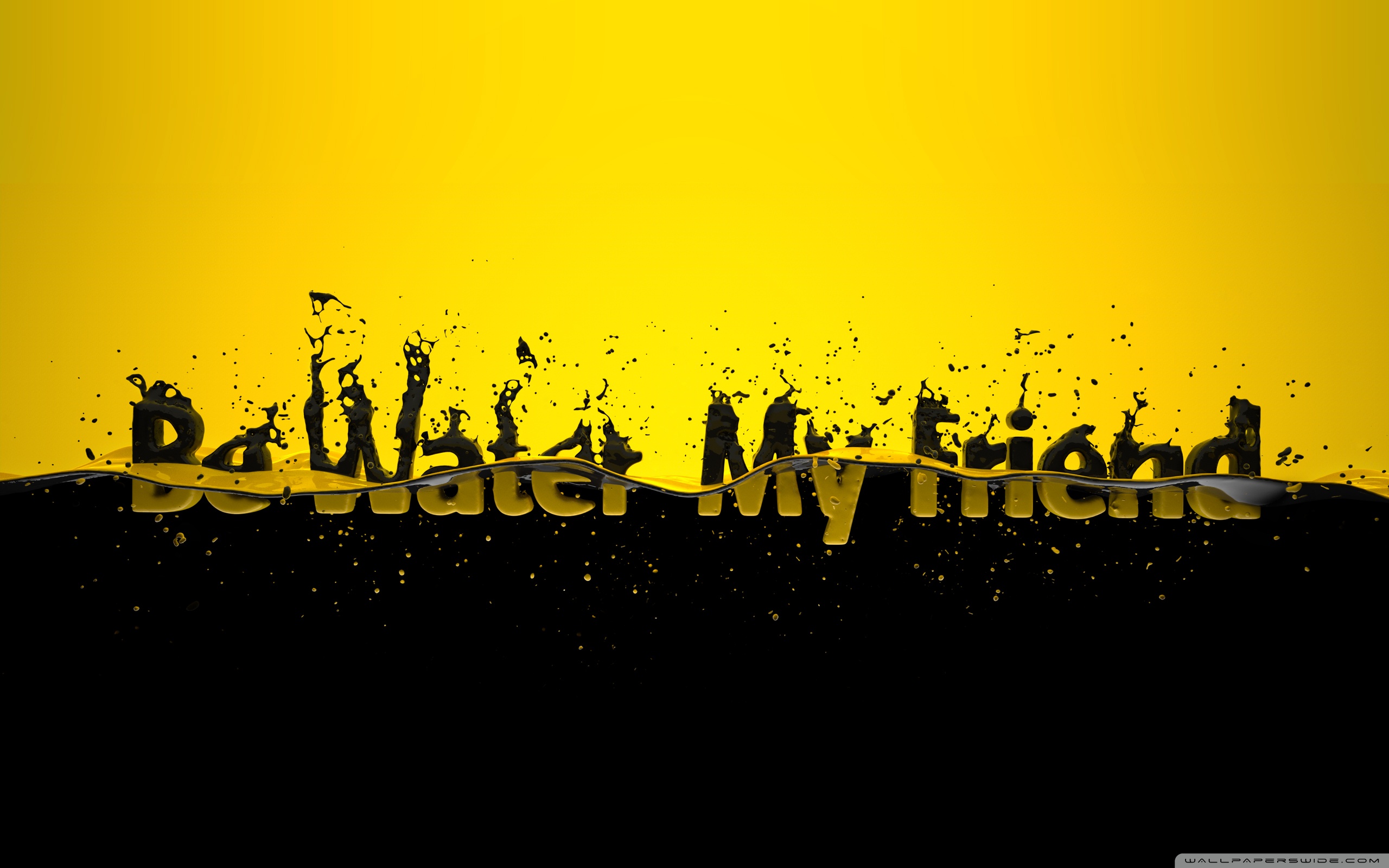 Yellow And Black Wallpapers