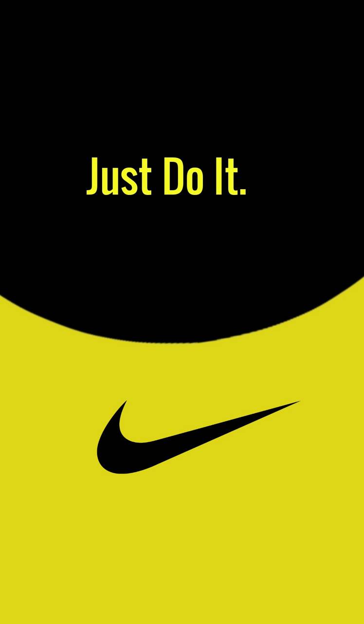 Yellow And Black Nike Wallpapers