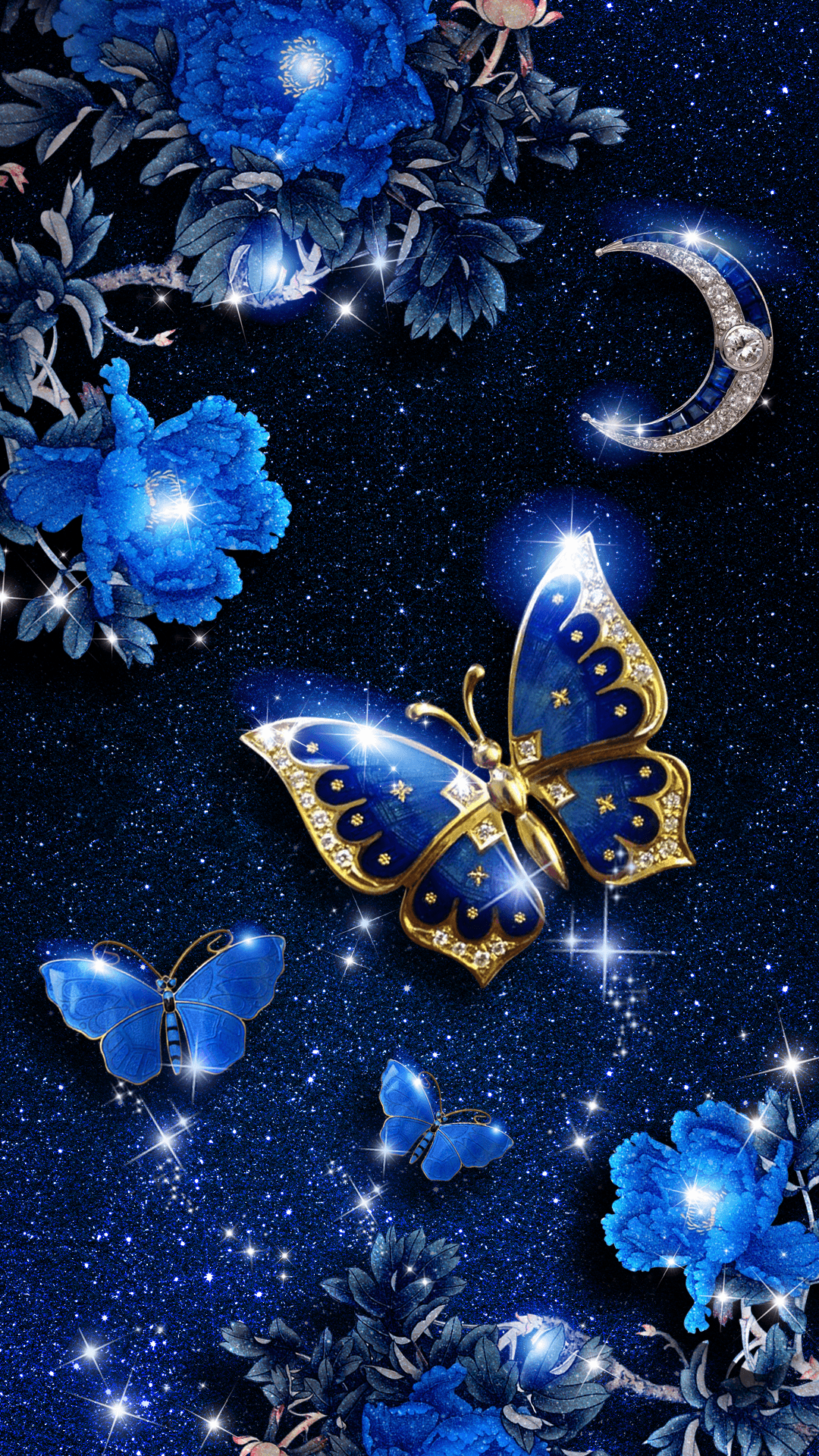 Yellow And Blue Butterfly Wallpapers