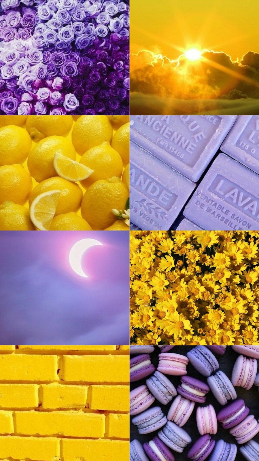 Yellow And Purple Aesthetic Wallpapers