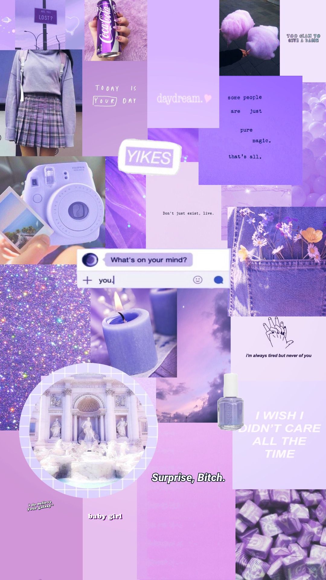 Yellow And Purple Aesthetic Wallpapers