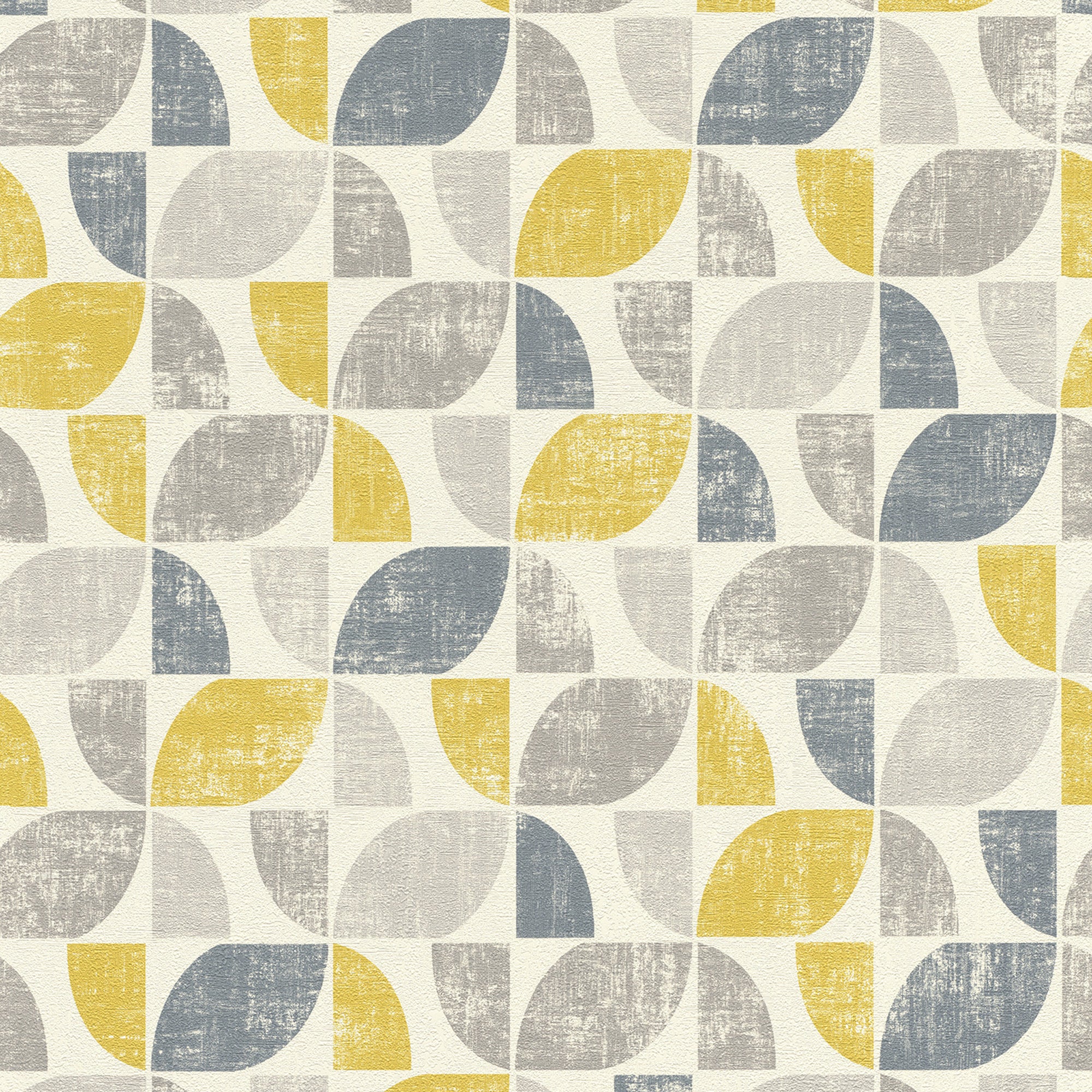 Yellow And White Geometric Wallpapers