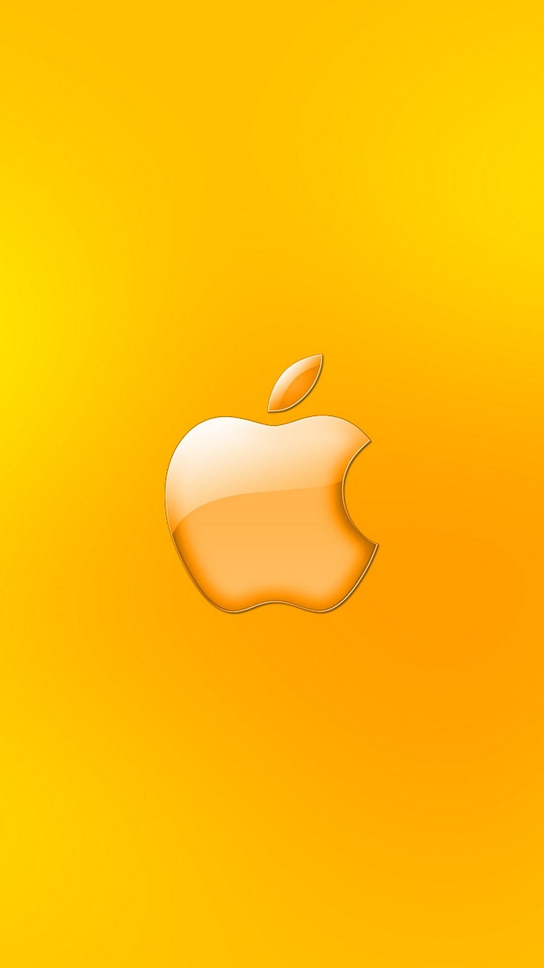 Yellow Apple Iphone Wallpapers