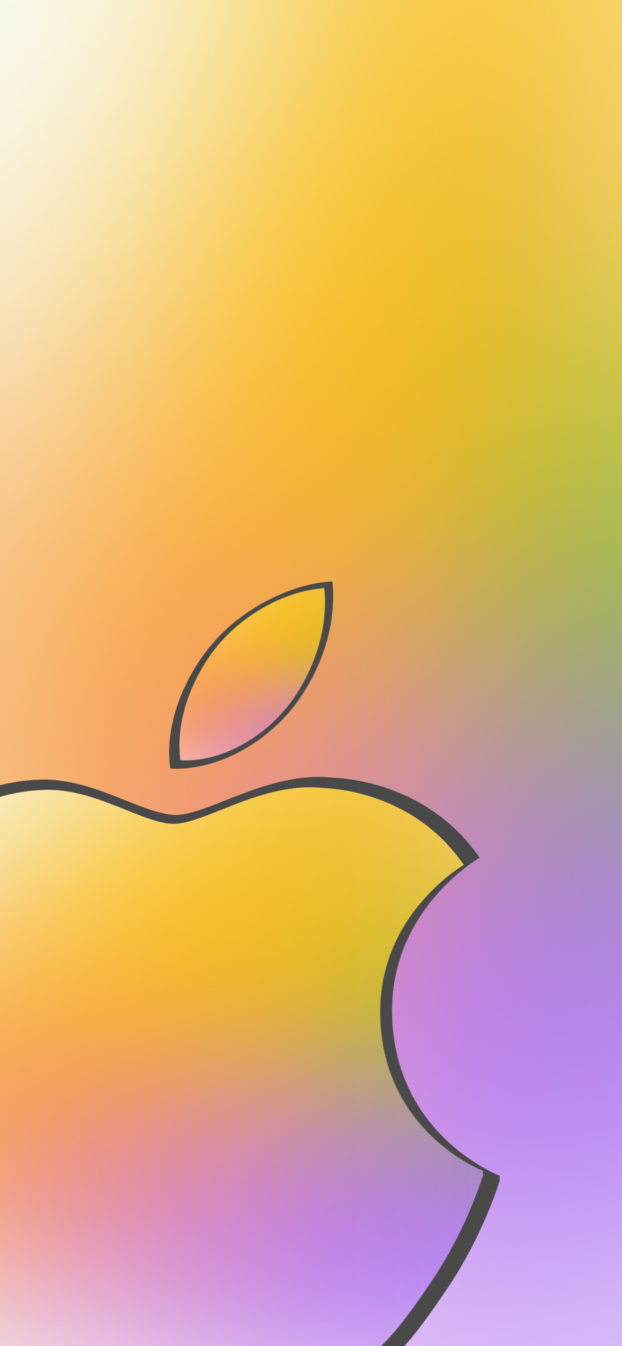 Yellow Apple Iphone Wallpapers