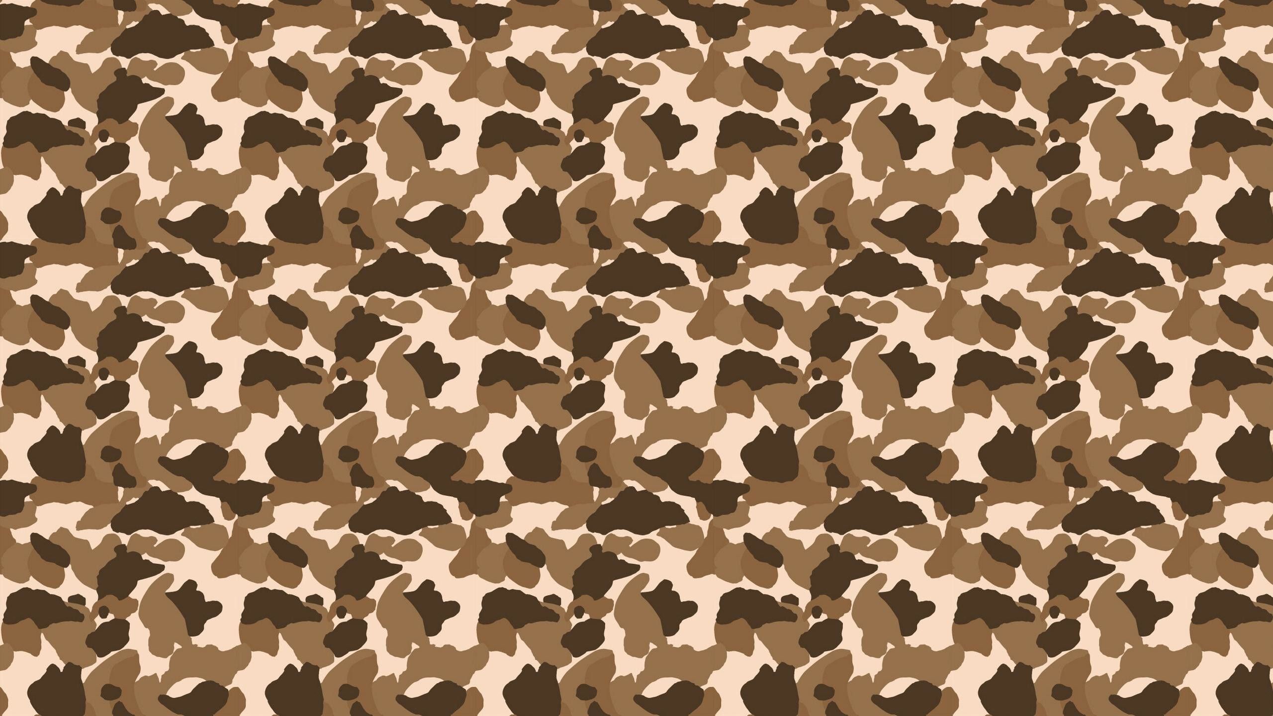 Yellow Bape Camo Wallpapers